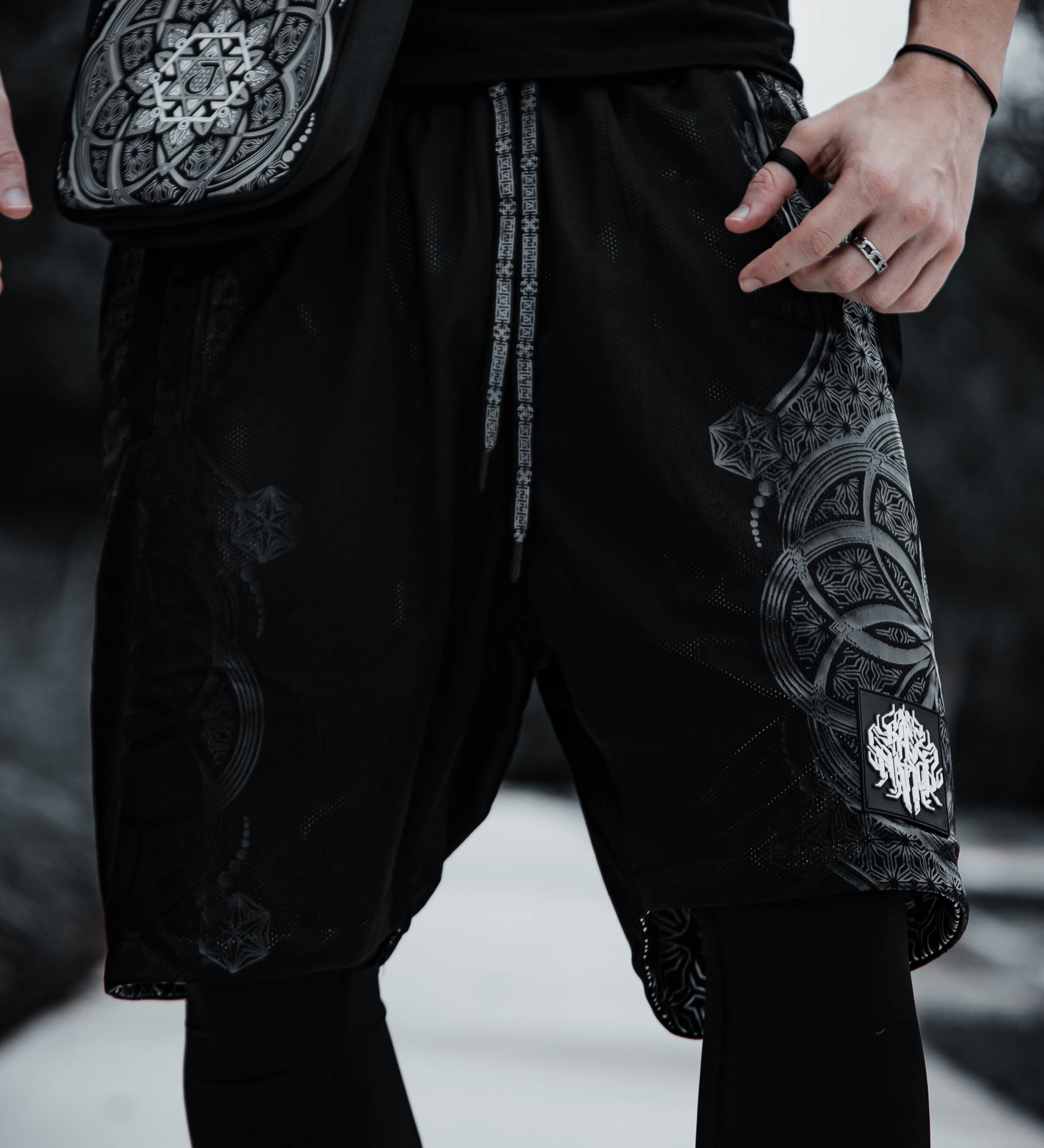 NEW RELEASE • HARMONY HEALS V1 • Reversible Shorts w/ Stash Pocket SHORTS