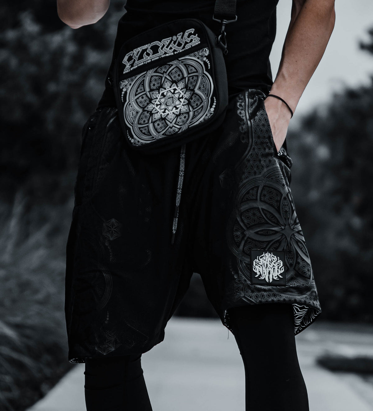 NEW RELEASE • HARMONY HEALS V1 • Reversible Shorts w/ Stash Pocket SHORTS
