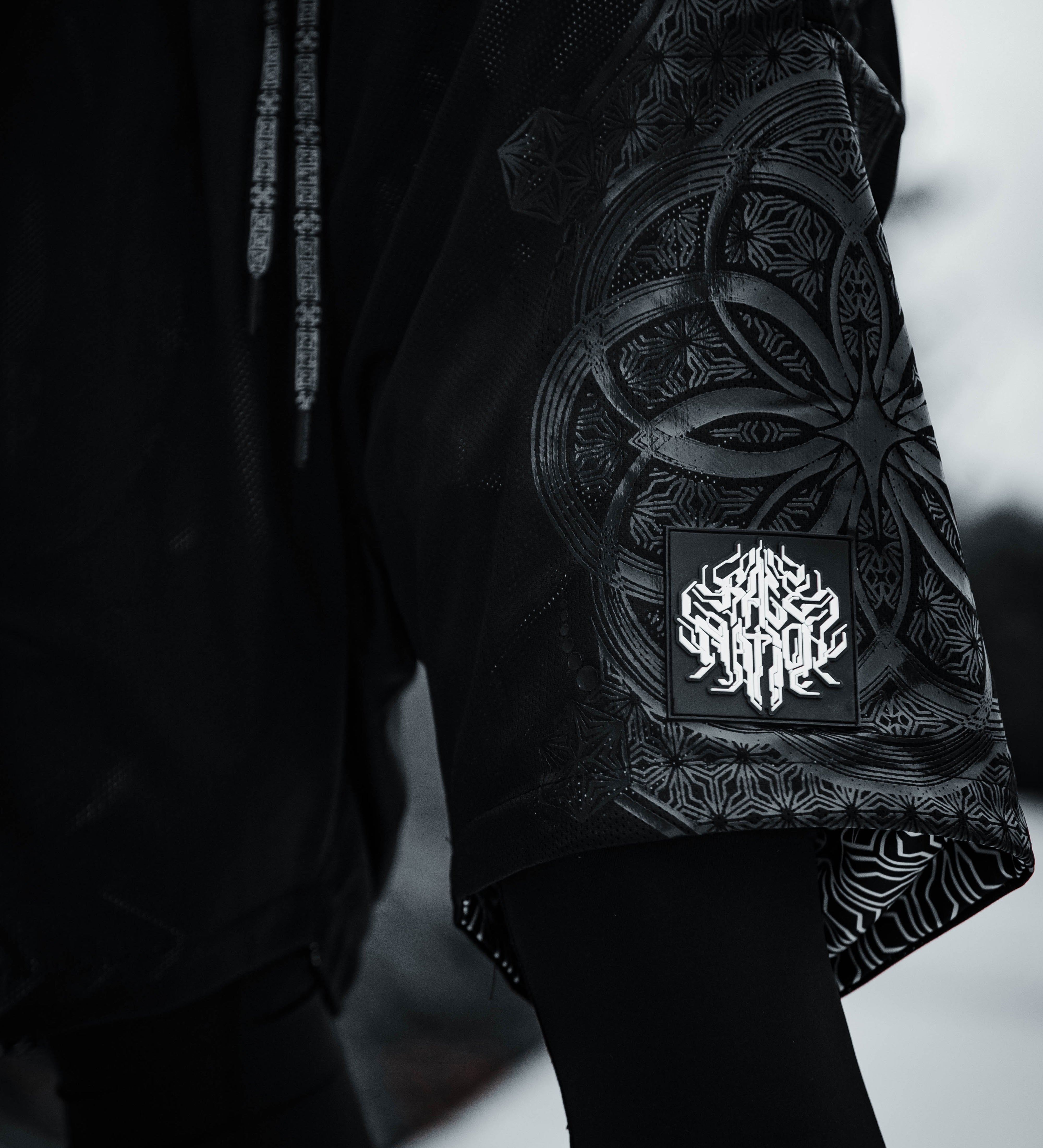 NEW RELEASE • HARMONY HEALS V1 • Reversible Shorts w/ Stash Pocket SHORTS