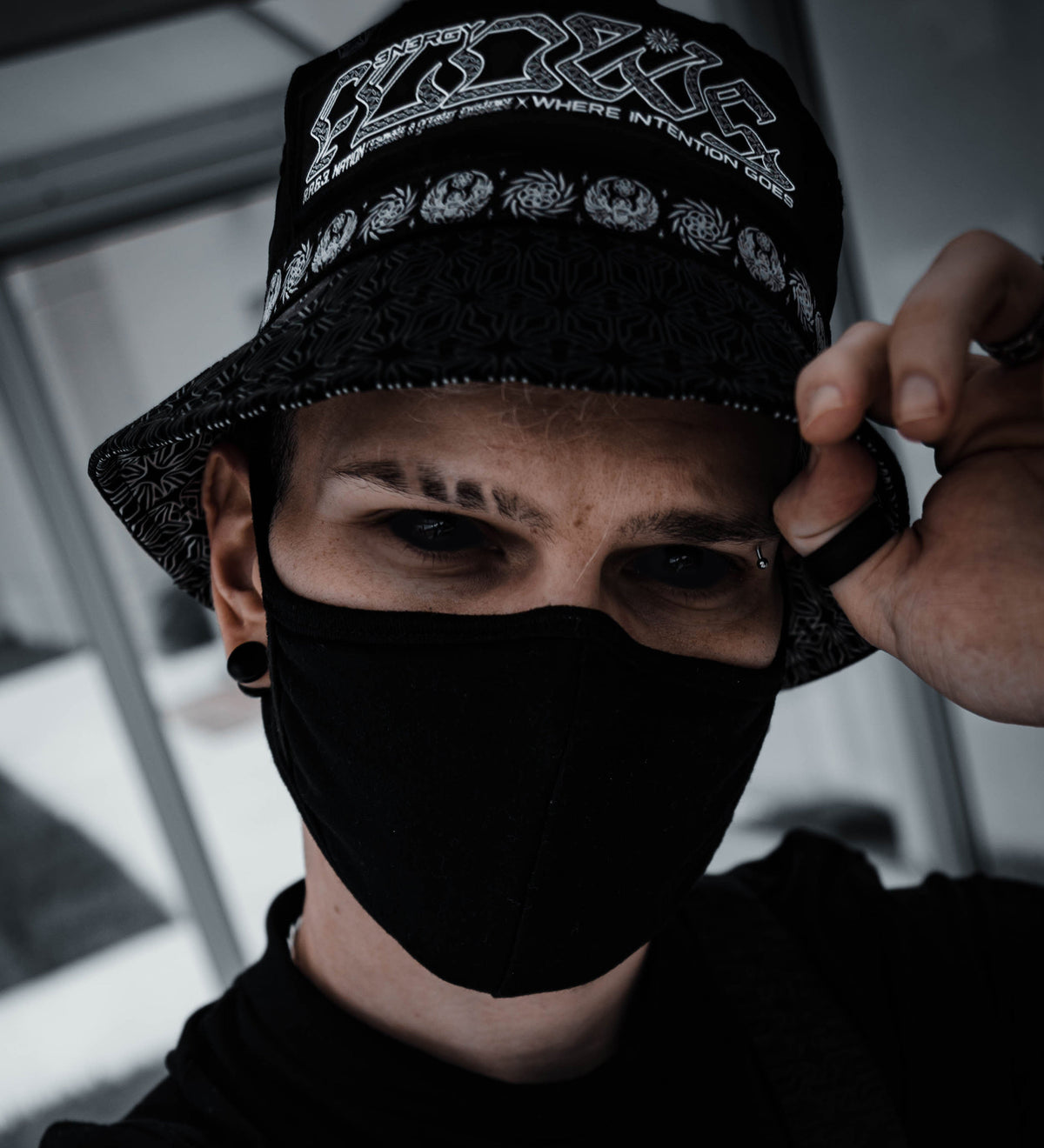 HARMONY HEALS • Reversible Bucket Hat w/ Hidden Pocket Bucket Hat