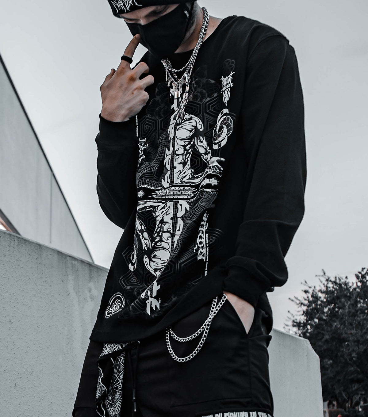 FIND BALANCE • MUNKIE STRIKE x RAGE NATION Collab • Long Sleeve Long Sleeve
