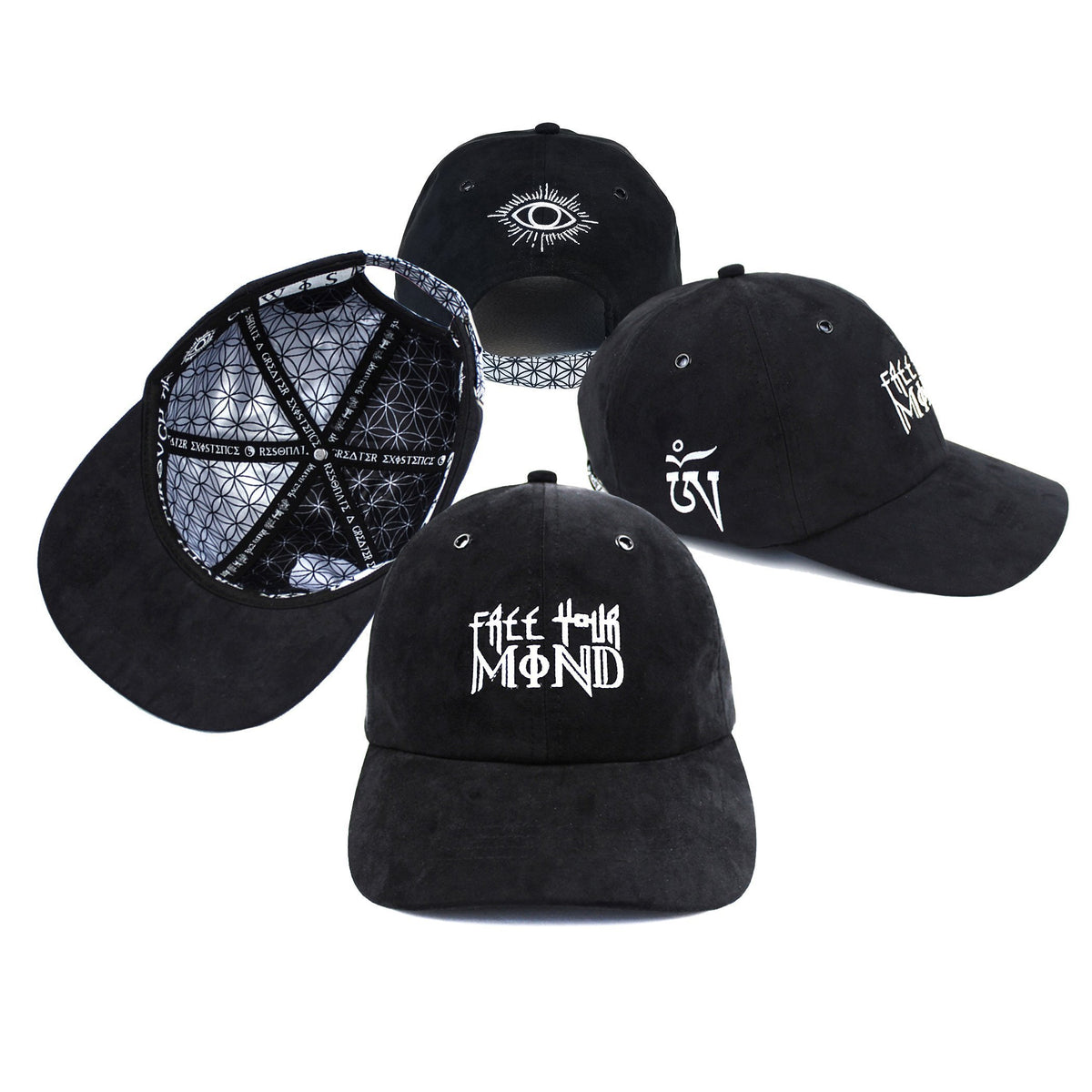 FREE YOUR MIND • Secret Pocket Dad Hat Hats