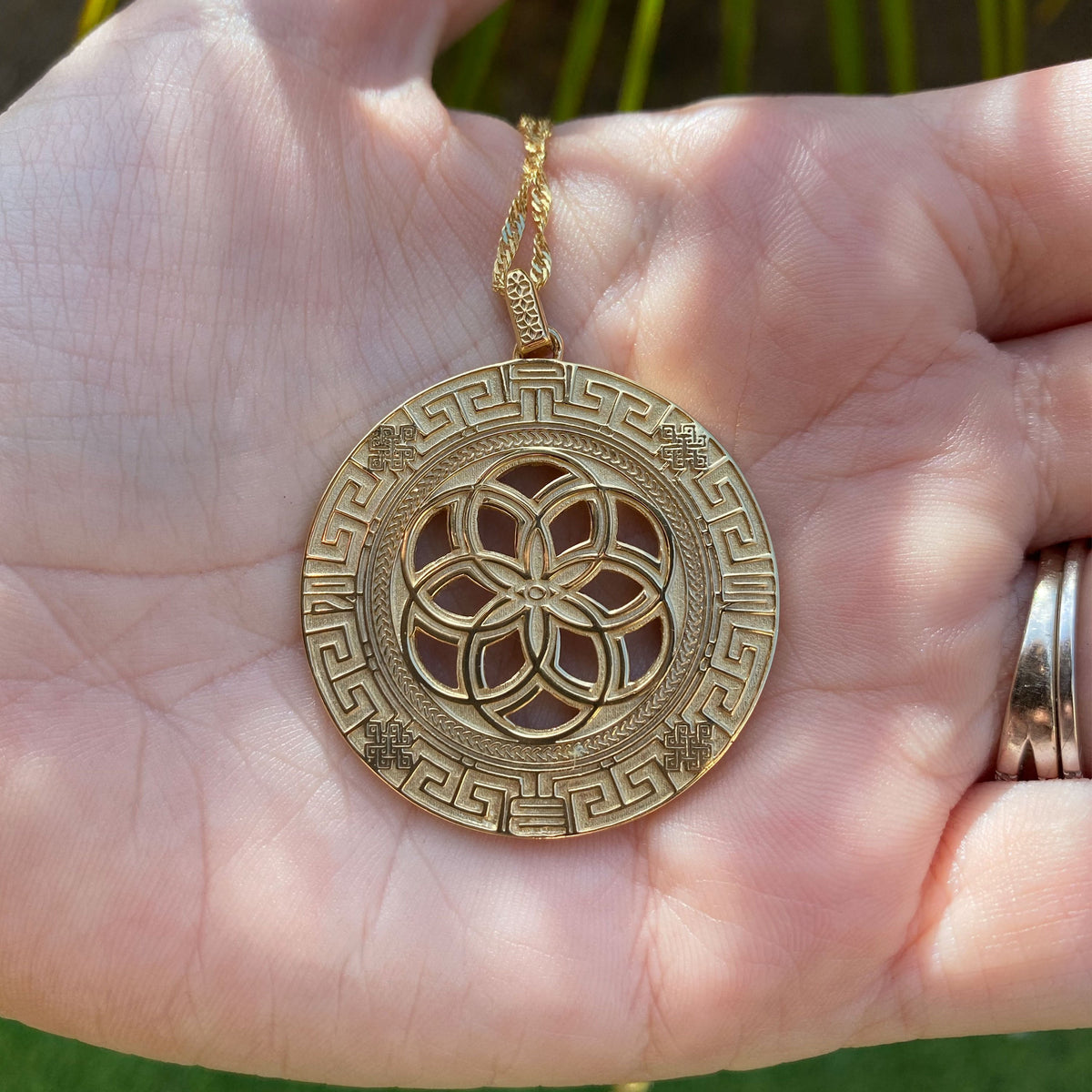 COMING SOON • GOLD PLATED • 925 Silver Geometric Amulet Jewelry