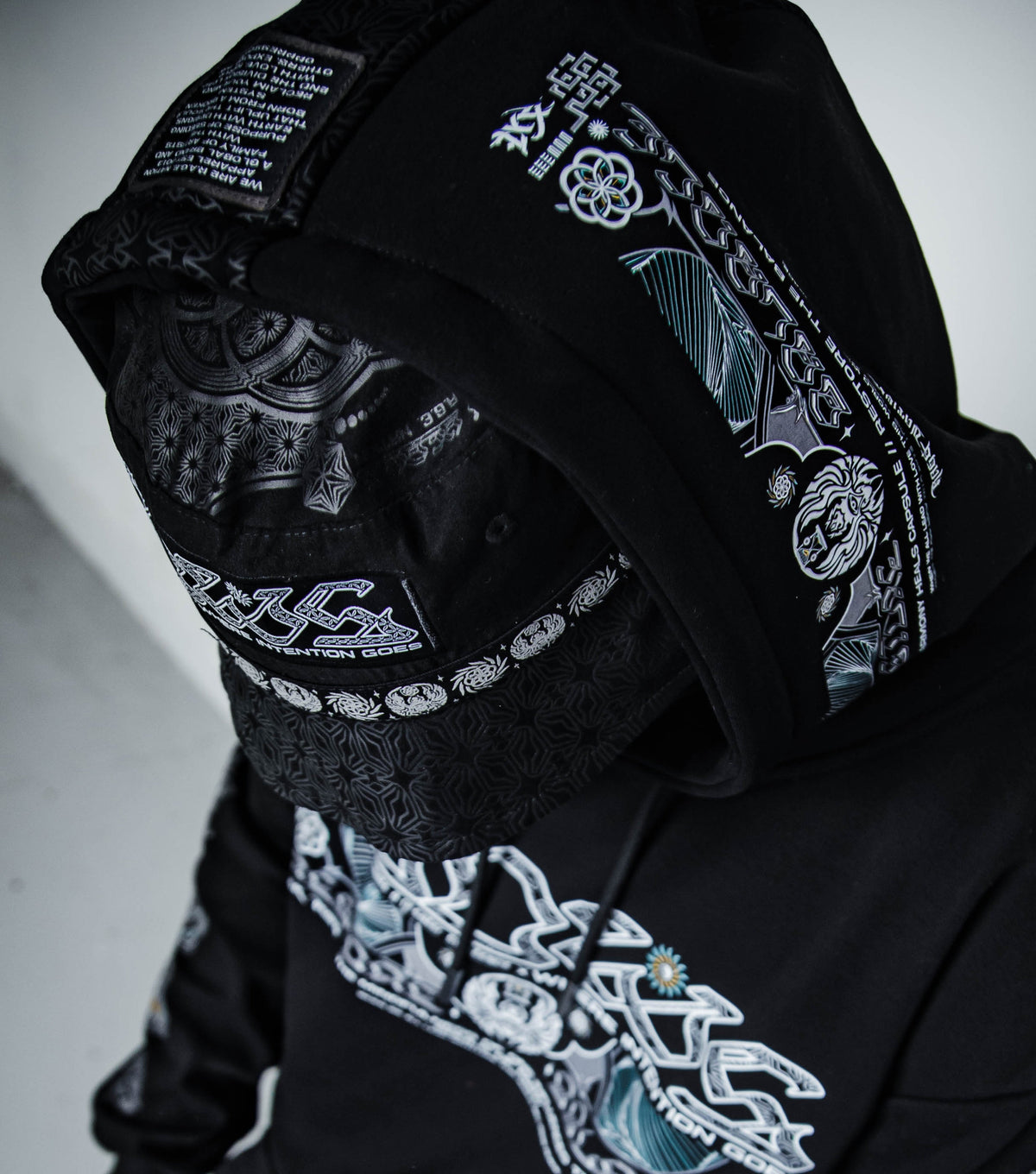 HARMONY HEALS • Reversible Bucket Hat w/ Hidden Pocket Bucket Hat