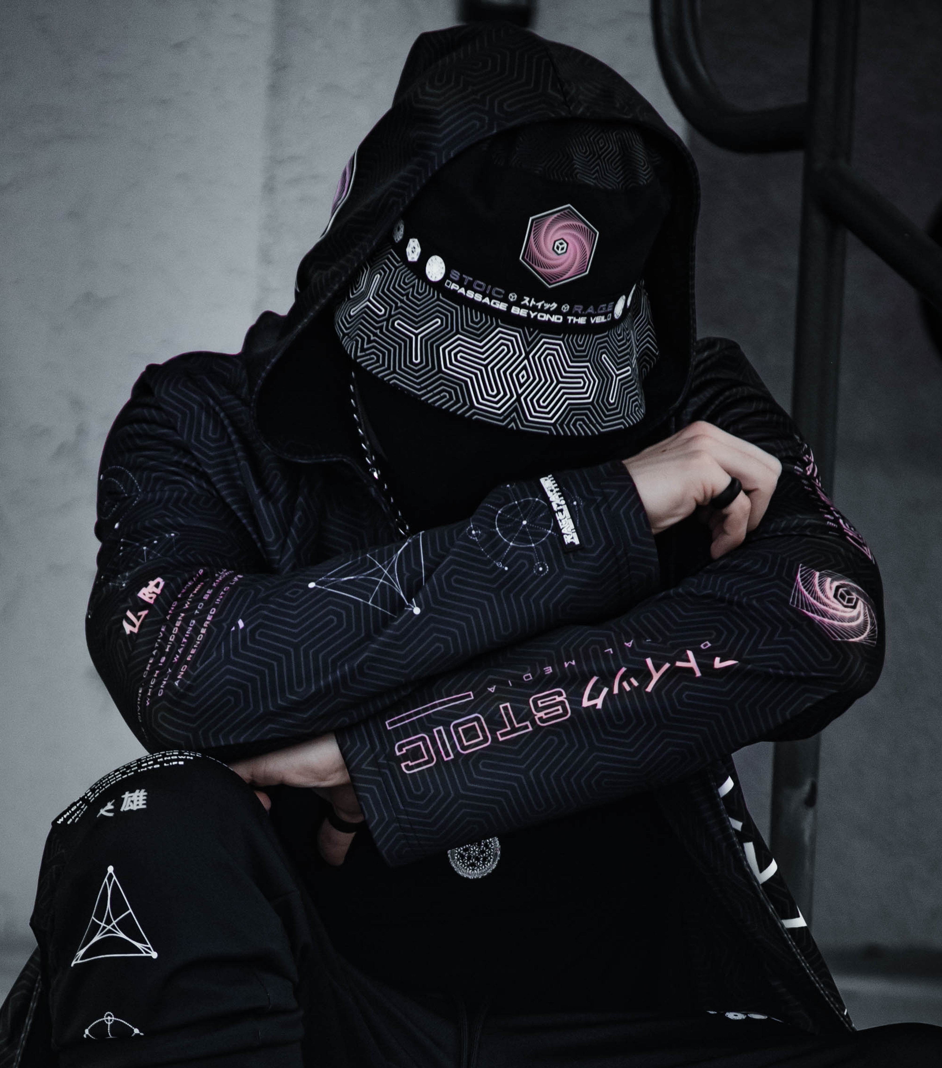 HERO'S JOURNEY V1 • STOIC DIGITAL • CLOAK w/ hidden pocket Cloak