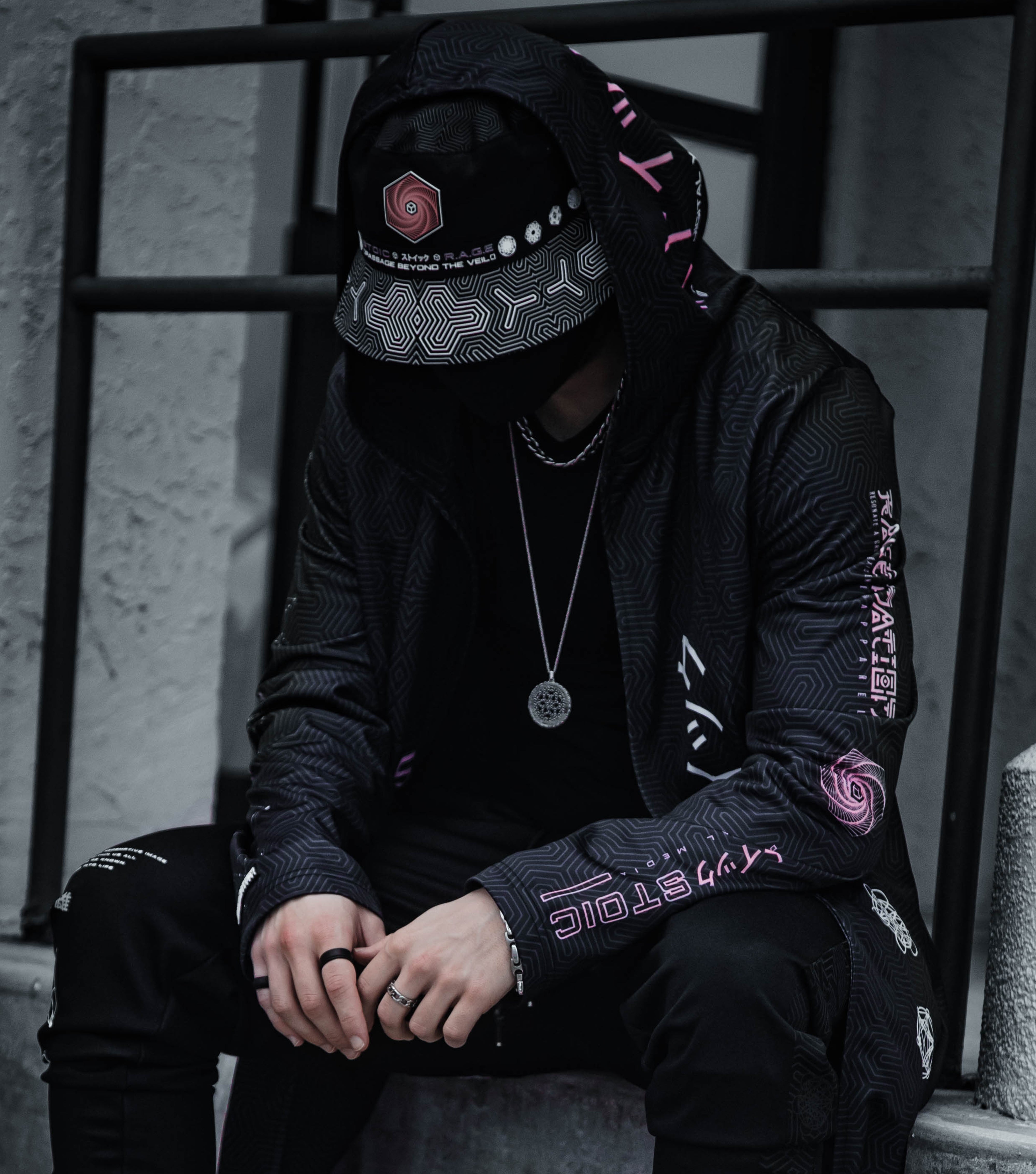 HERO'S JOURNEY V1 • STOIC DIGITAL • CLOAK w/ hidden pocket Cloak