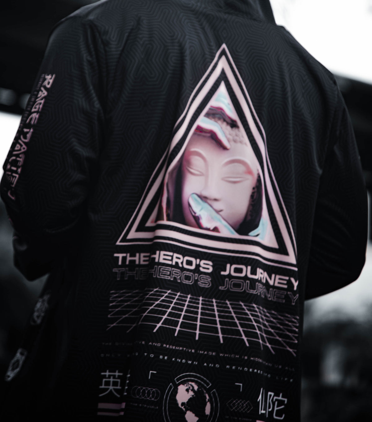 HERO'S JOURNEY V1 • STOIC DIGITAL • CLOAK w/ hidden pocket Cloak