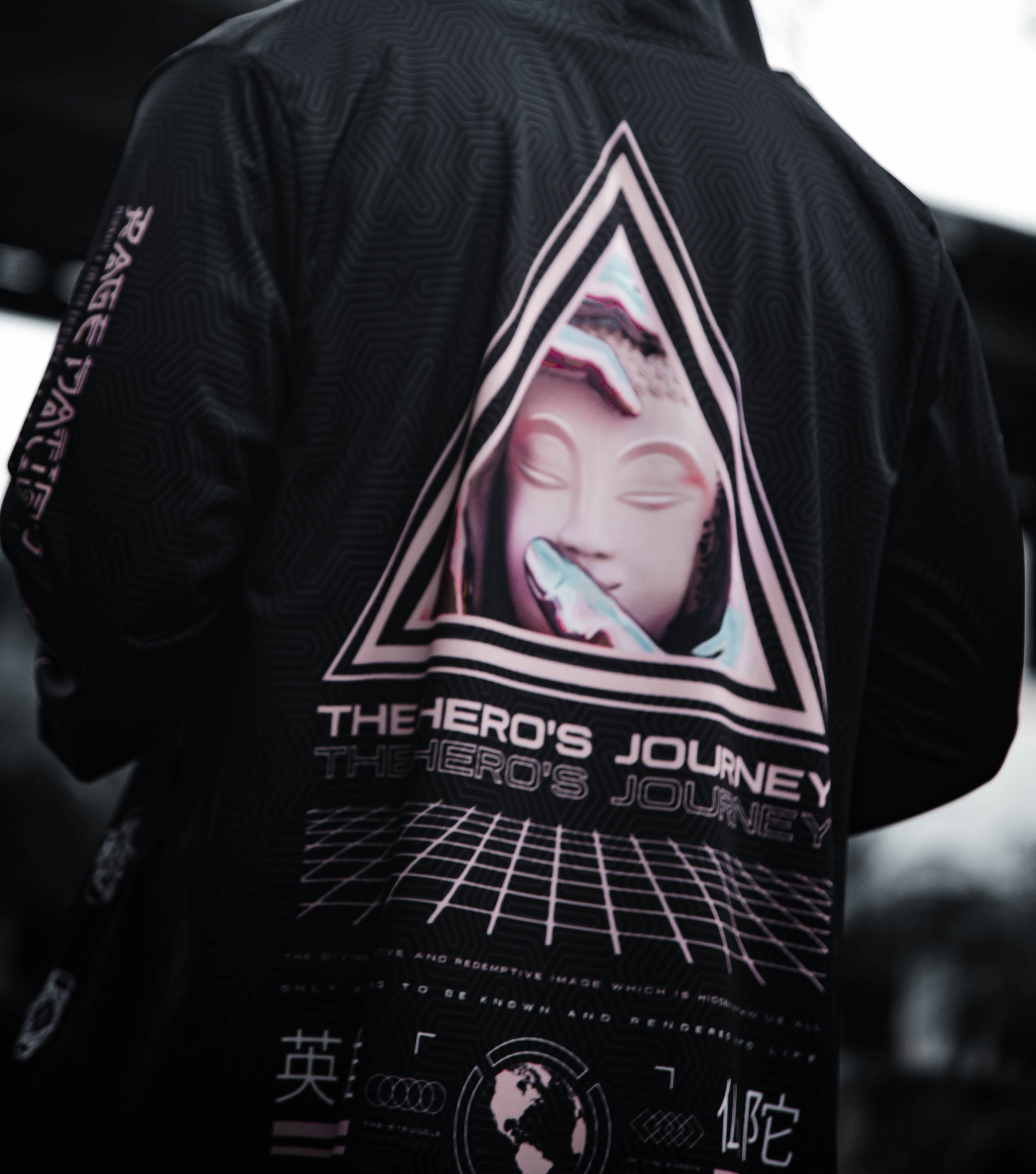 HERO'S JOURNEY V1 • STOIC DIGITAL • CLOAK w/ hidden pocket Cloak