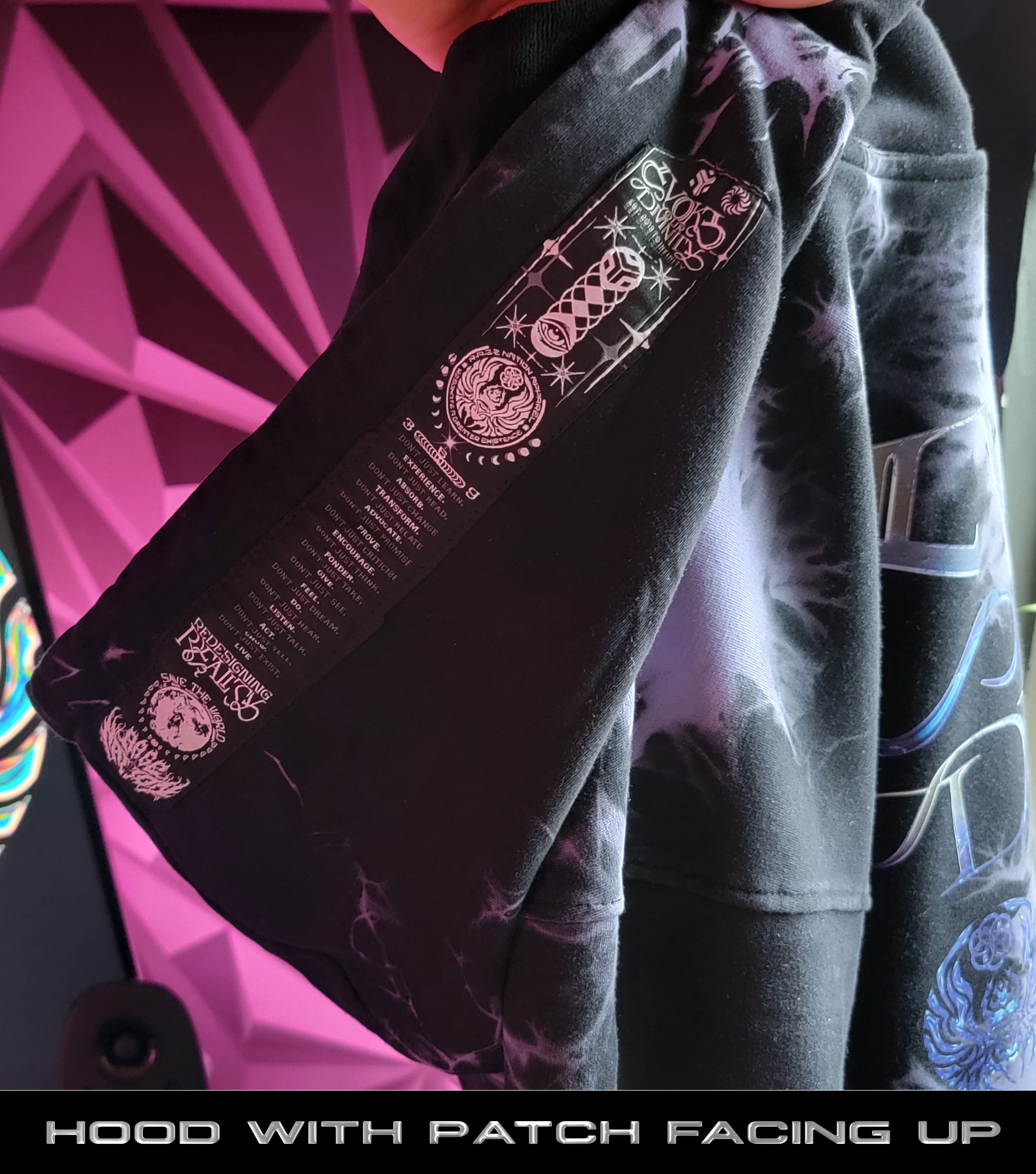 RECONNECT WITH SOURCE ✦ YANTRART x RAGE NATION ✦ Premium Hoodie Hoodie
