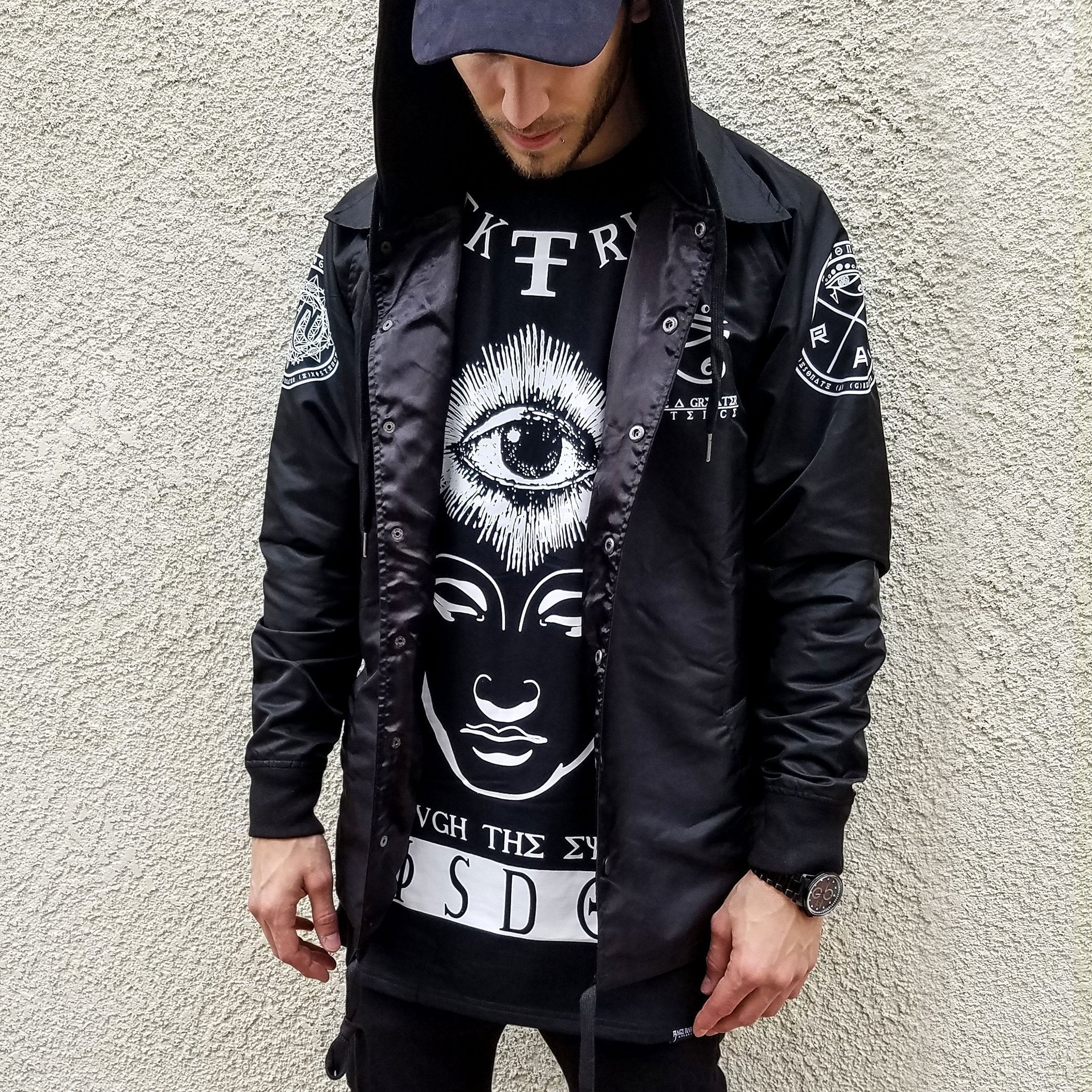 AWAКEN • All-Season Hooded Windbreaker Jacket Apparel