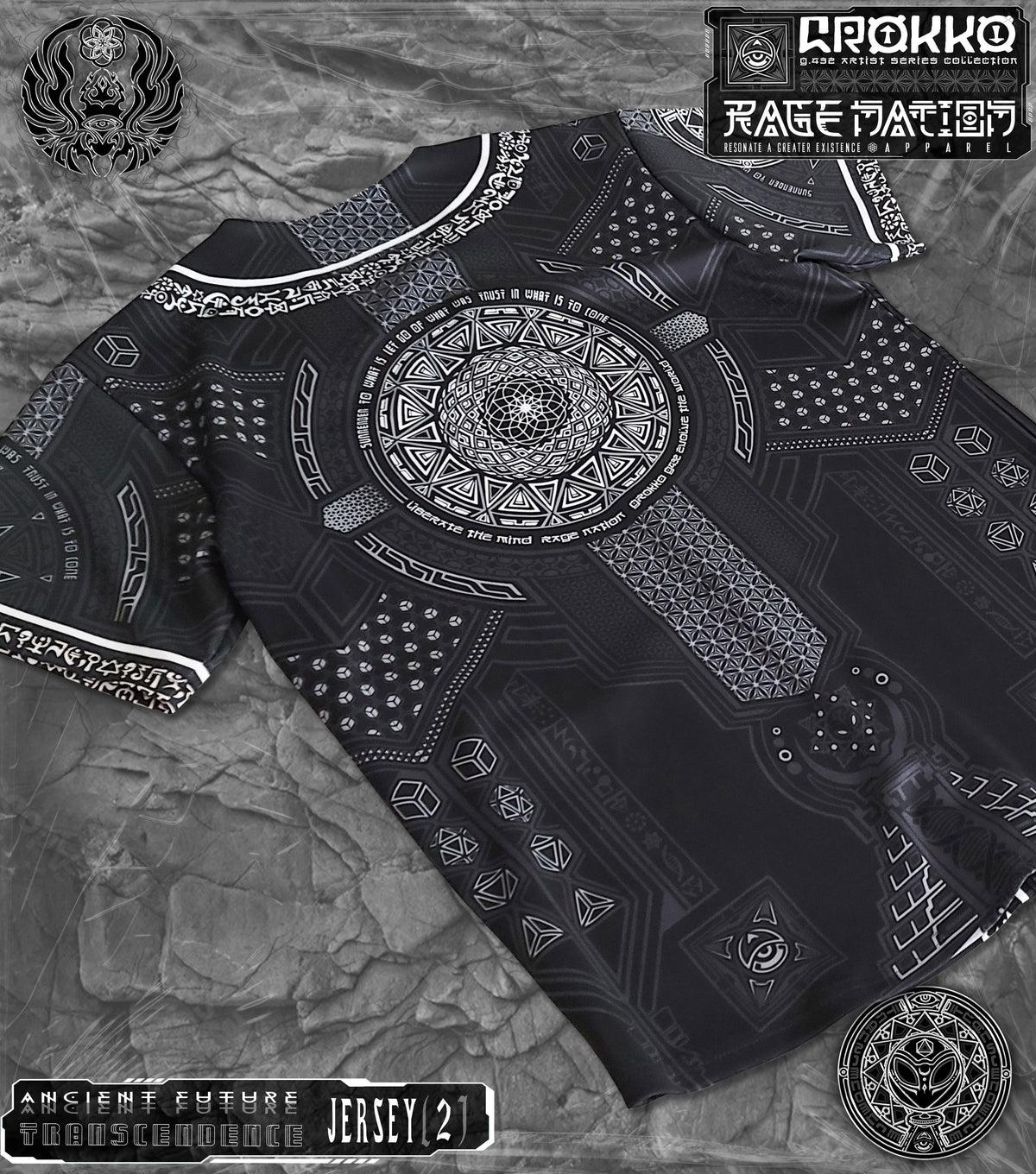 PRE-ORDER • TRANSCENDENCE • GROKKO x RAGE NATION • Jersey #2 Jersey