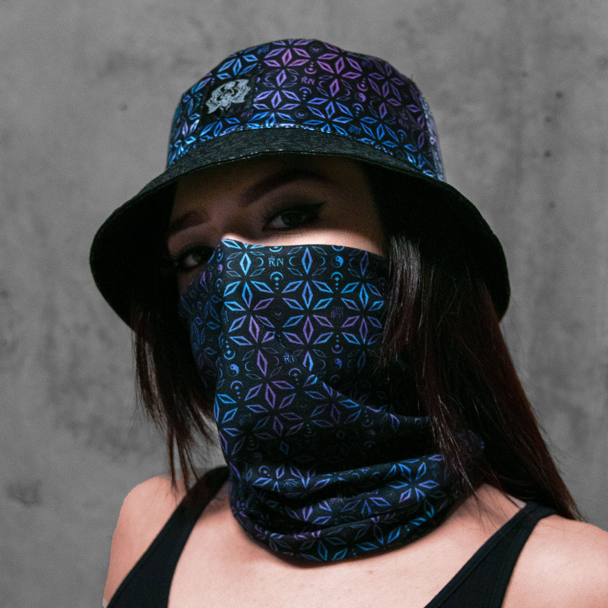 MIND OF ZEN • PURPLE/BLUE • Tube Face Mask Tube Mask
