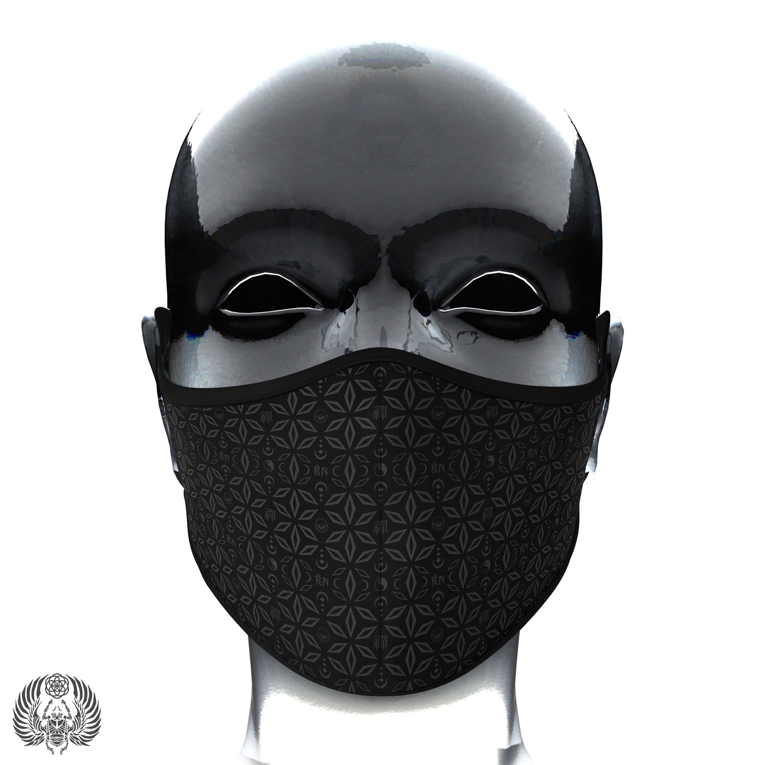 PRE-ORDER • MIND OF ZEN V2 • Satin Face Mask + Filters Mask 