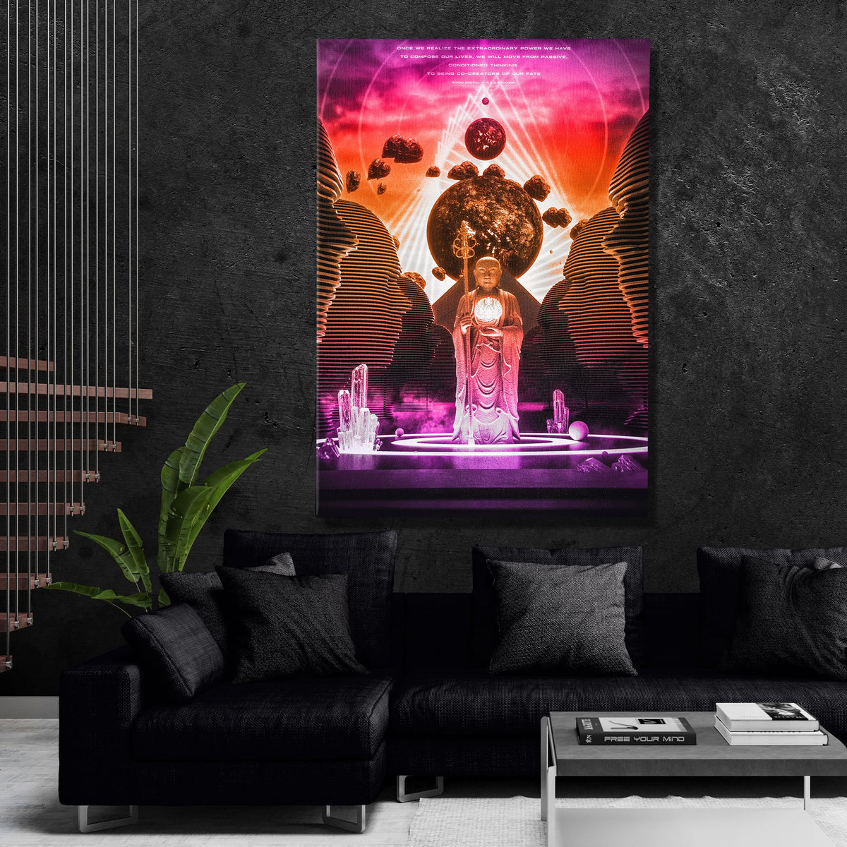 MONOMYTH • STOIC DIGITAL • Limited Edition Canvas Wrap Canvas