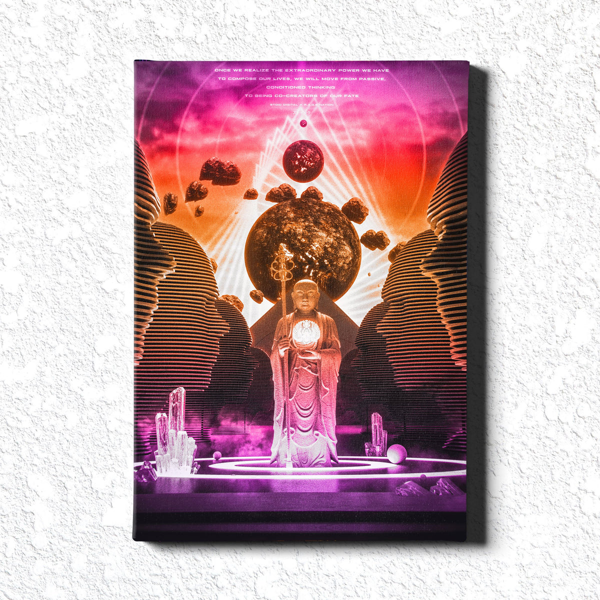 MONOMYTH • STOIC DIGITAL • Limited Edition Canvas Wrap Canvas