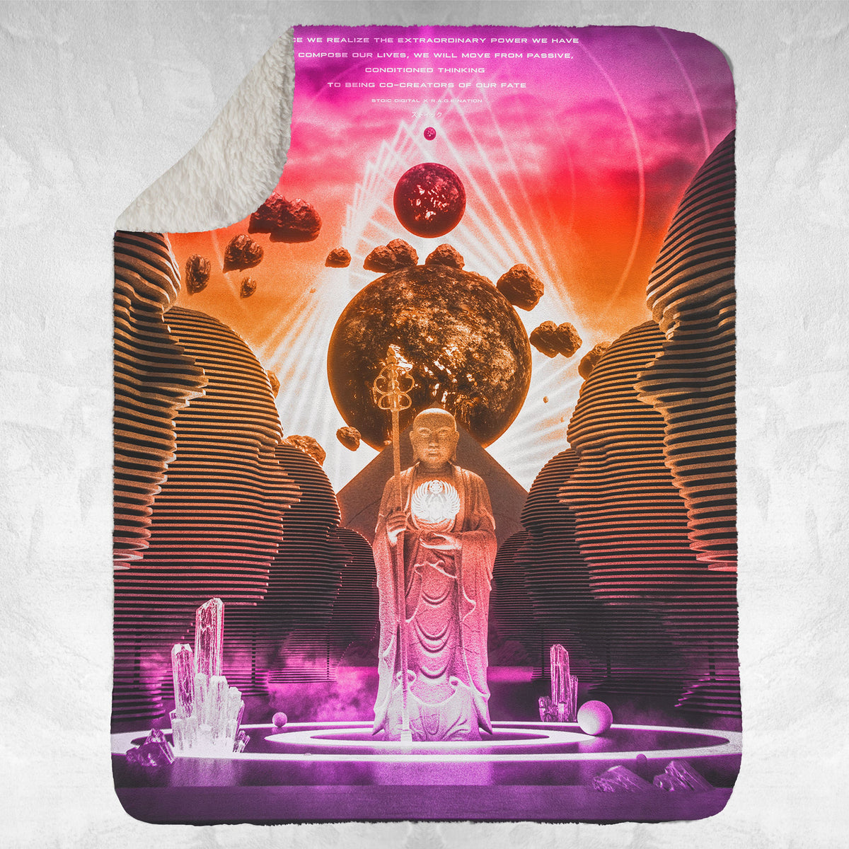 MONOMYTH • STOIC DIGITAL • Sherpa Blanket