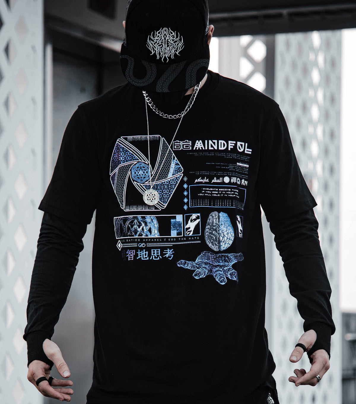 MIND OF ZEN V1 • Iridescent Ink T-Shirt T-Shirt