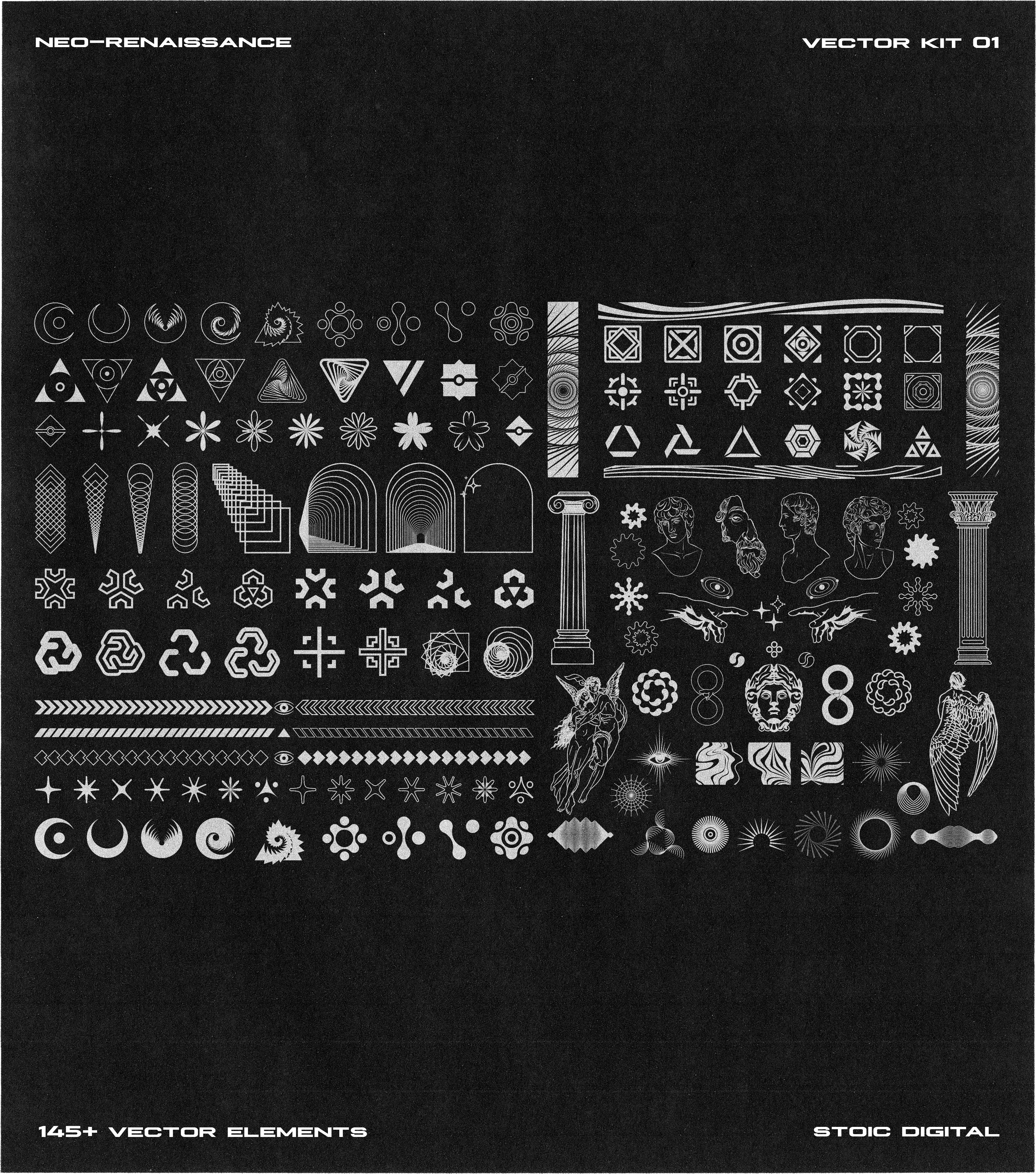 Neo Renaissance • Vector Asset Pack 01 • Stoic Digital