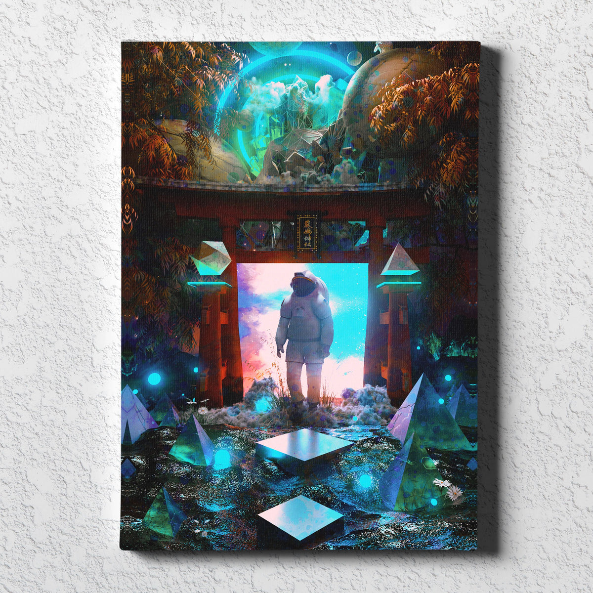 NEW SYNTHESIS • STOIC DIGITAL • Limited Edition Canvas Wrap Canvas