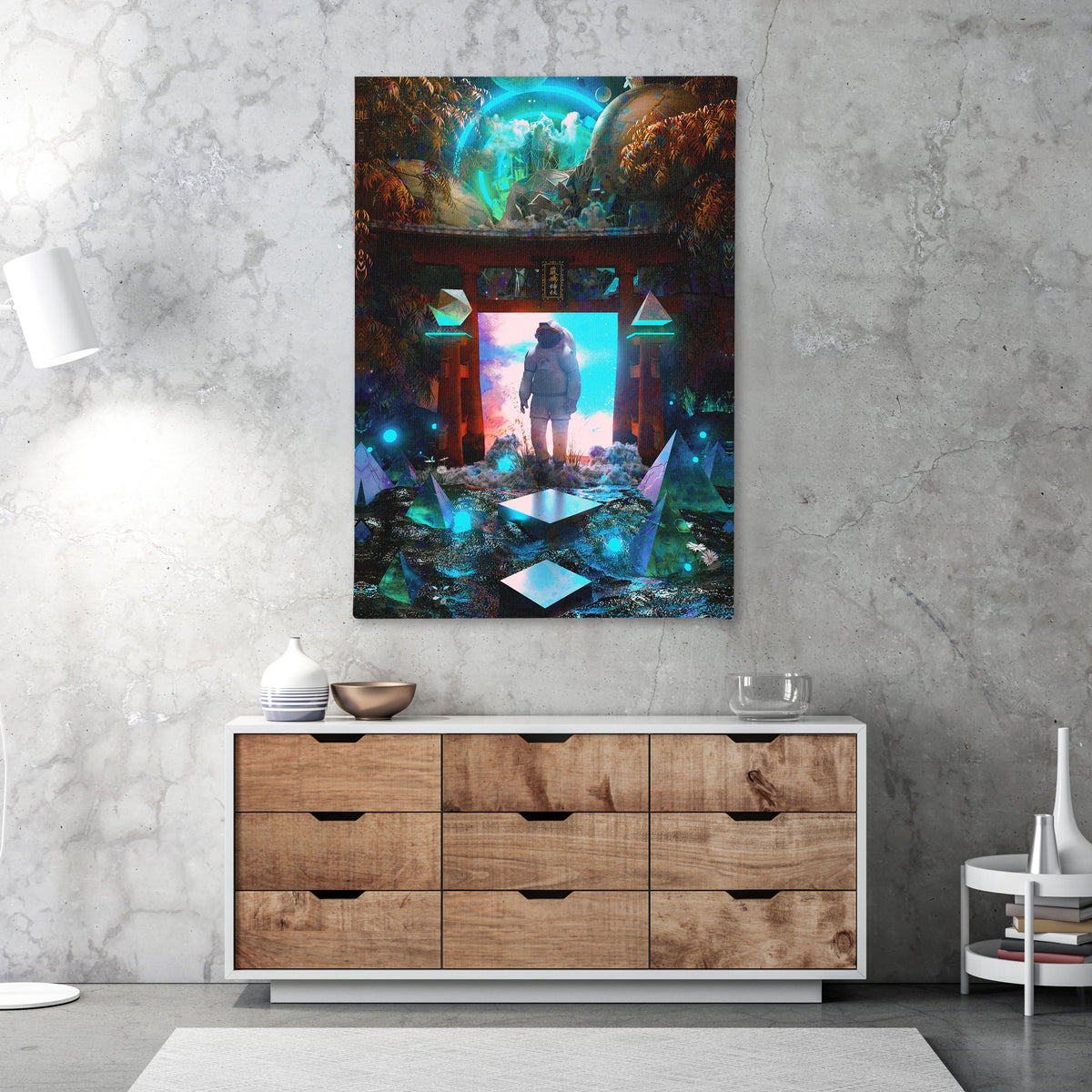 NEW SYNTHESIS • STOIC DIGITAL • Limited Edition Canvas Wrap Canvas