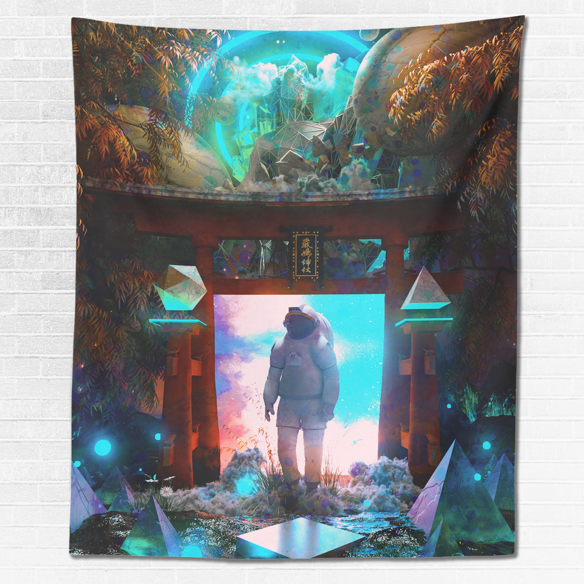 NEW SYNTHESIS • STOIC DIGITAL • Wall Tapestry Tapestry