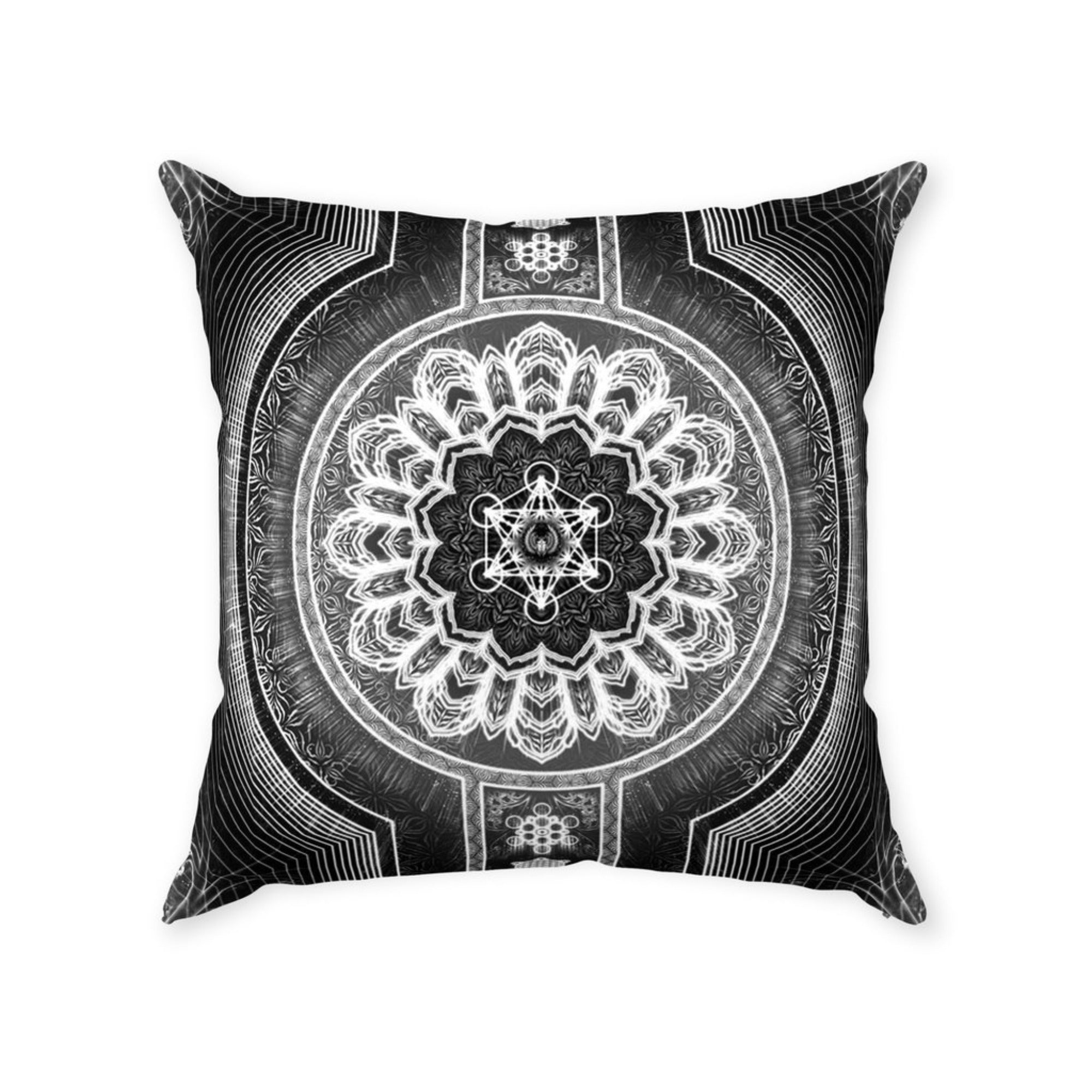 Stages of Light Throw Pillows With Zipper Suede 20x20 inch