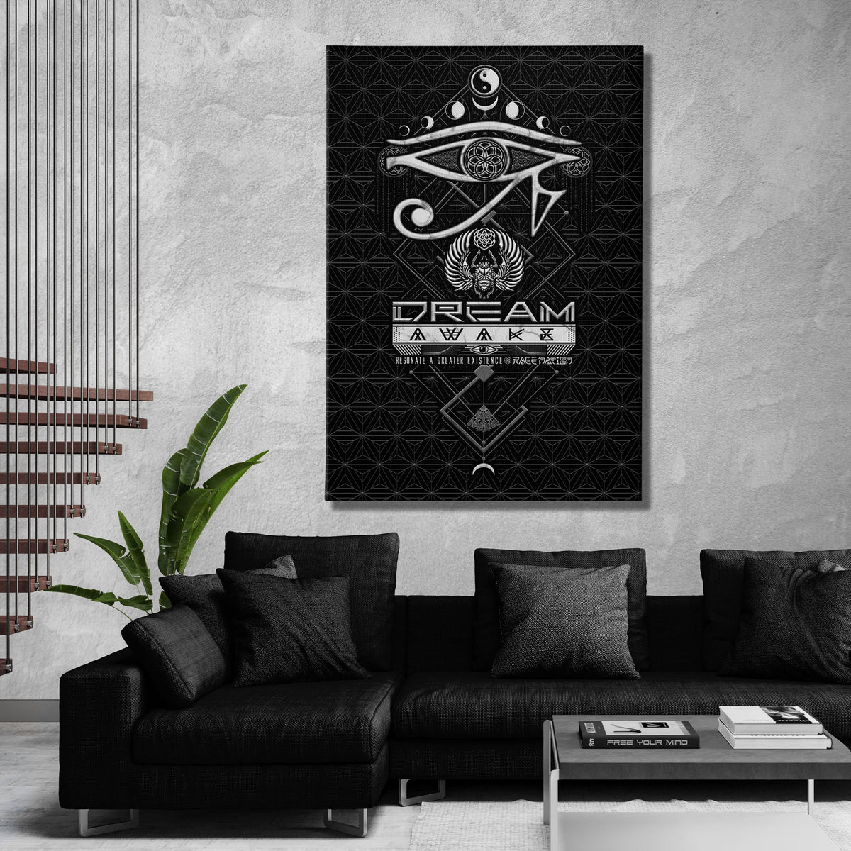 DREAM AWAKE V1 Canvas Wrap