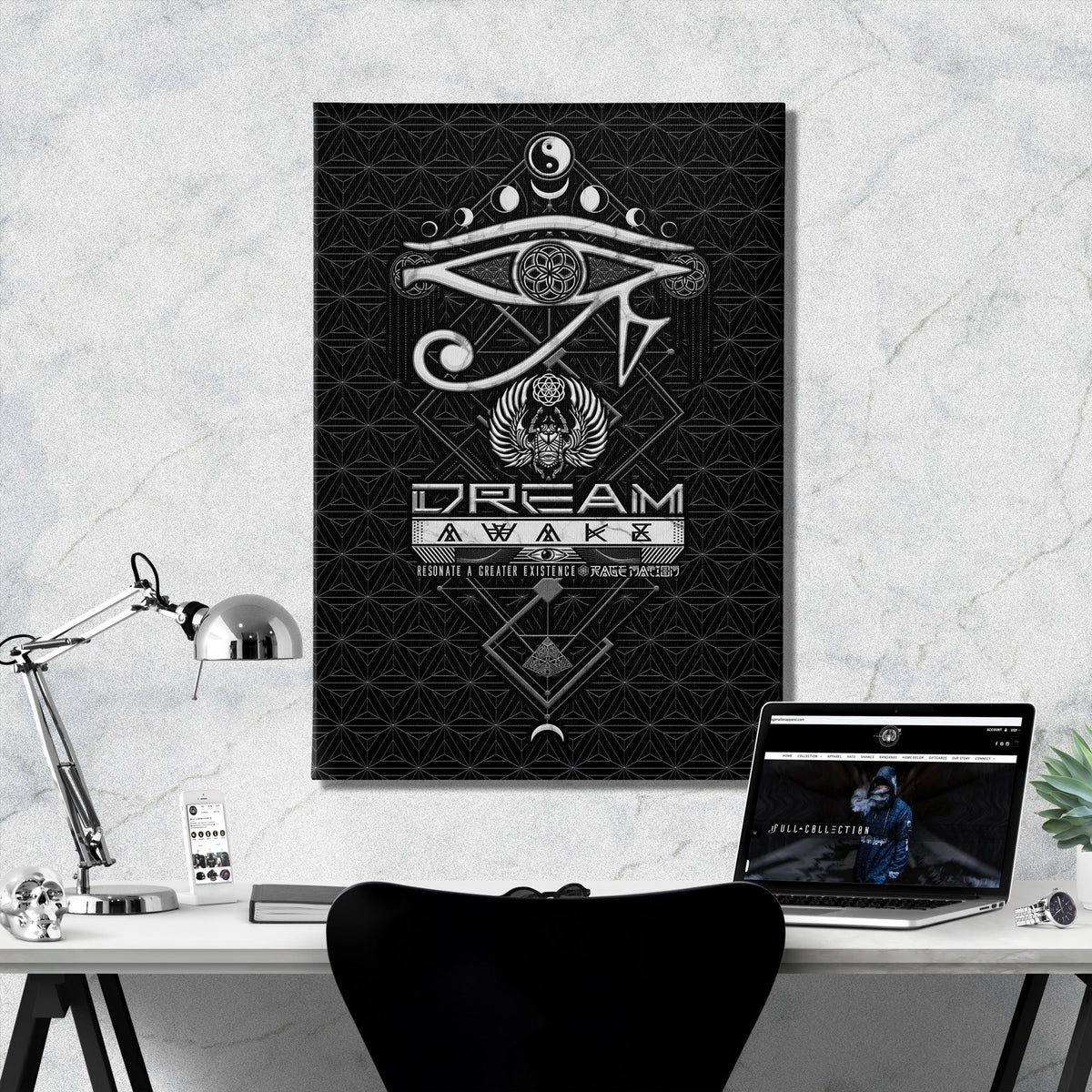 DREAM AWAKE V1 Canvas Wrap