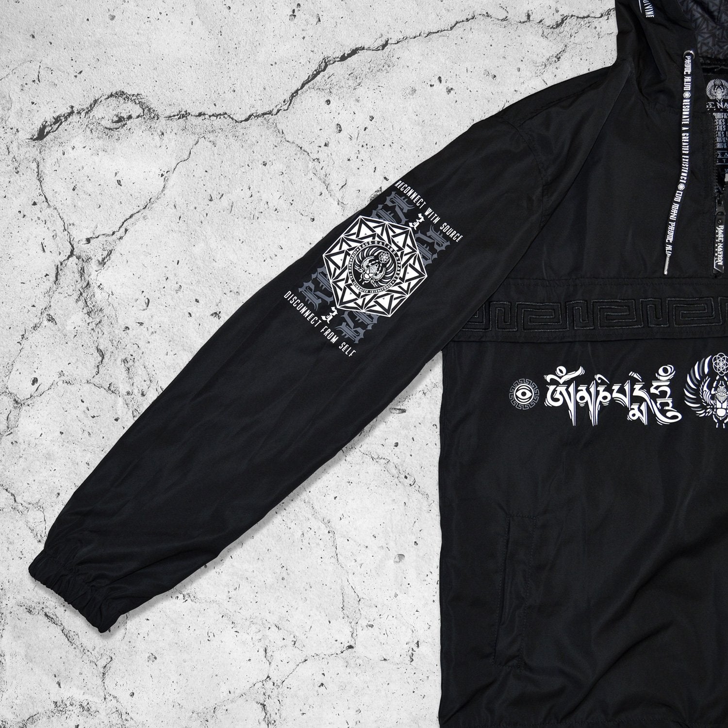 MANTRA V1 • All-Season Hooded Pullover Windbreaker Apparel