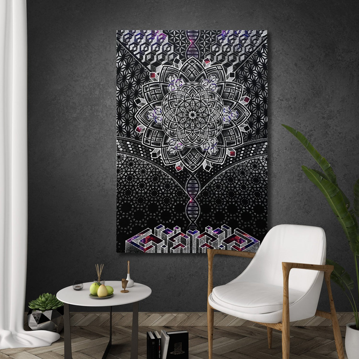 ONENESS GALAXY • Limited Edition • Glenn Thomson • Canvas Wrap Canvas