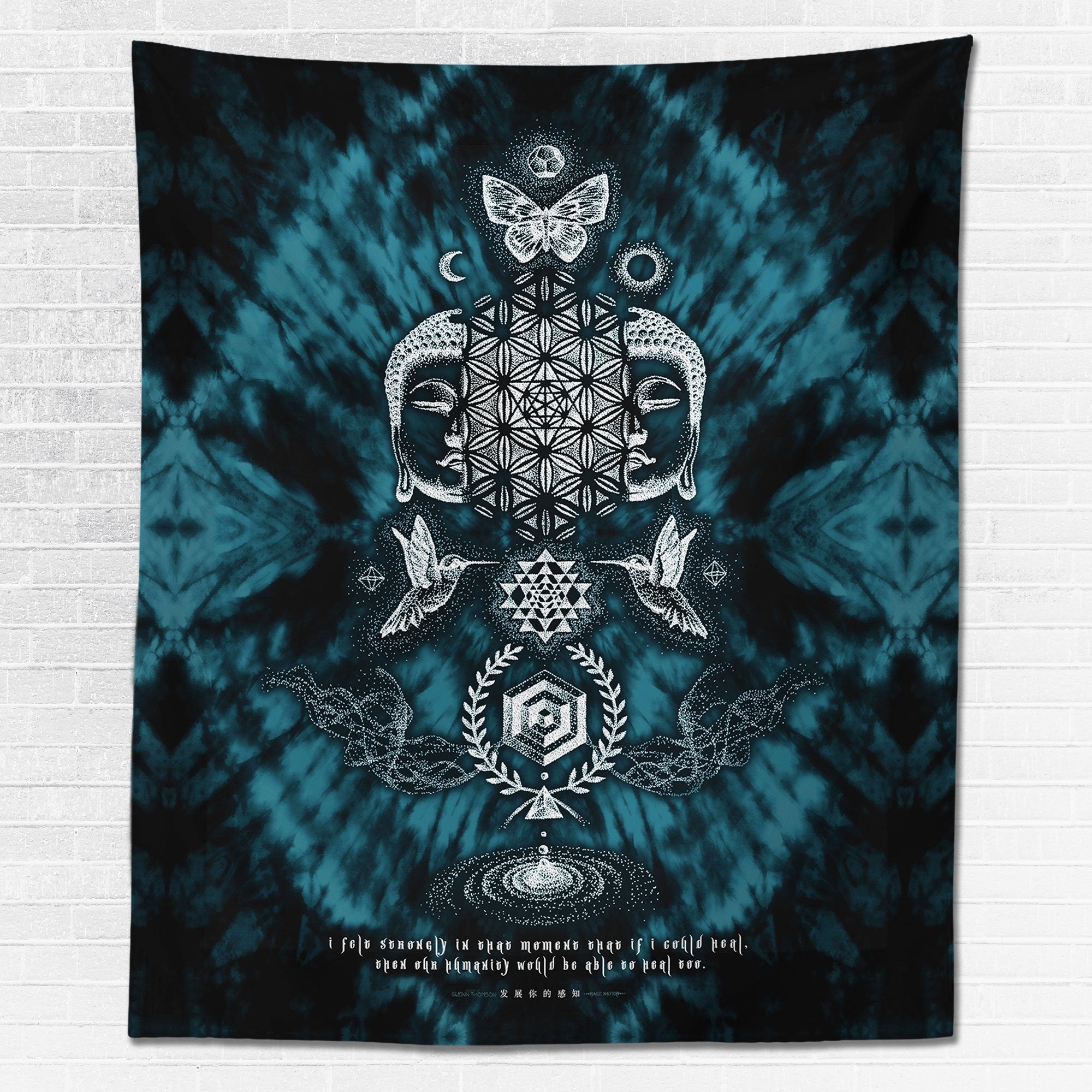 RESACRALIZATION V3 • Glenn Thomson Tapestry