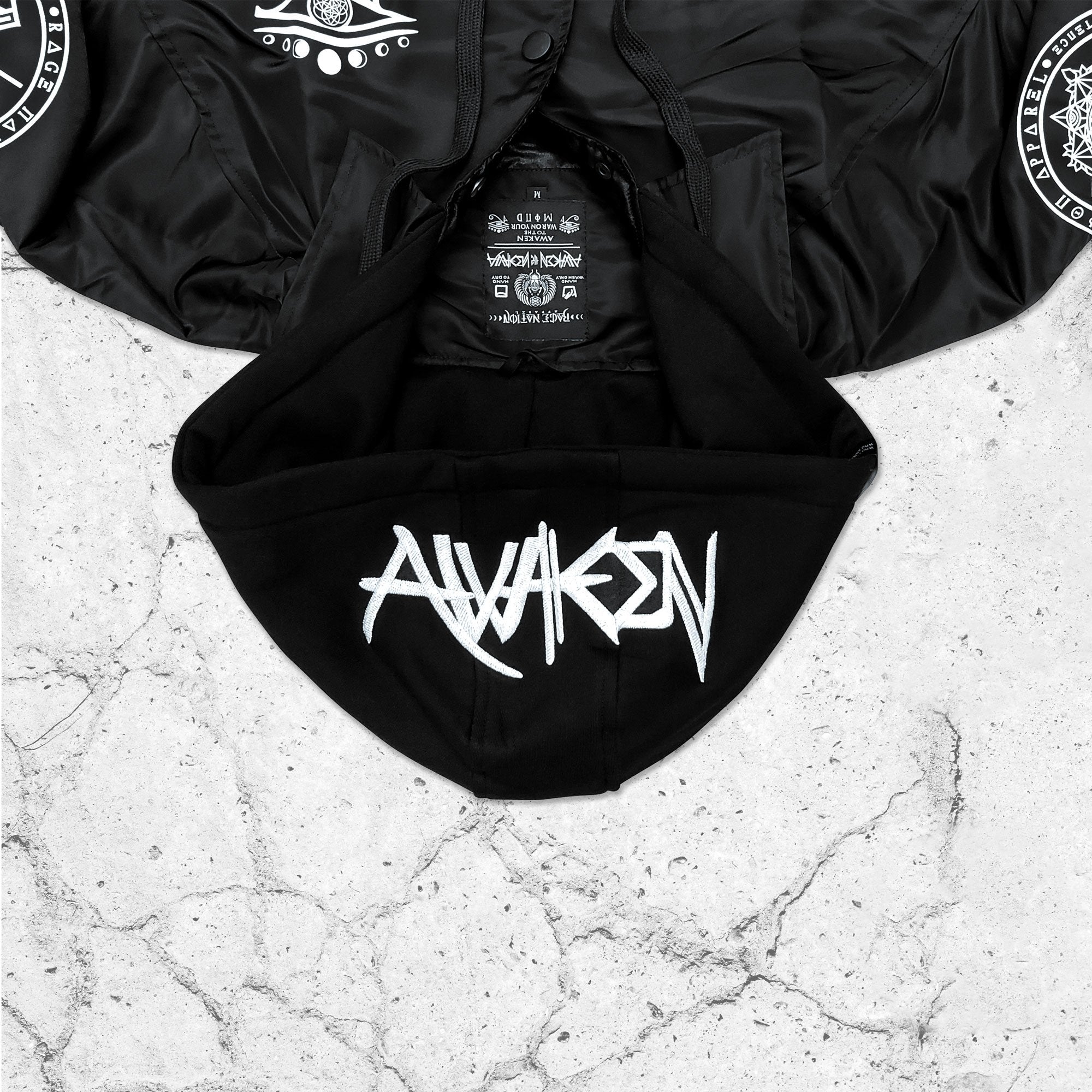 AWAКEN • All-Season Hooded Windbreaker Jacket Apparel