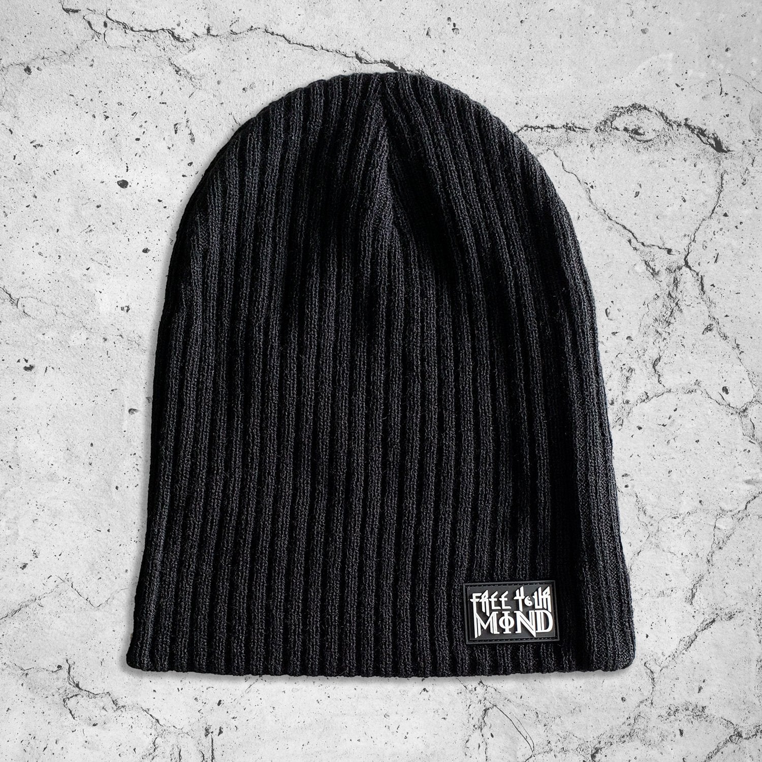 FREE YOUR MIND • Slouch Beanie Beanies 
