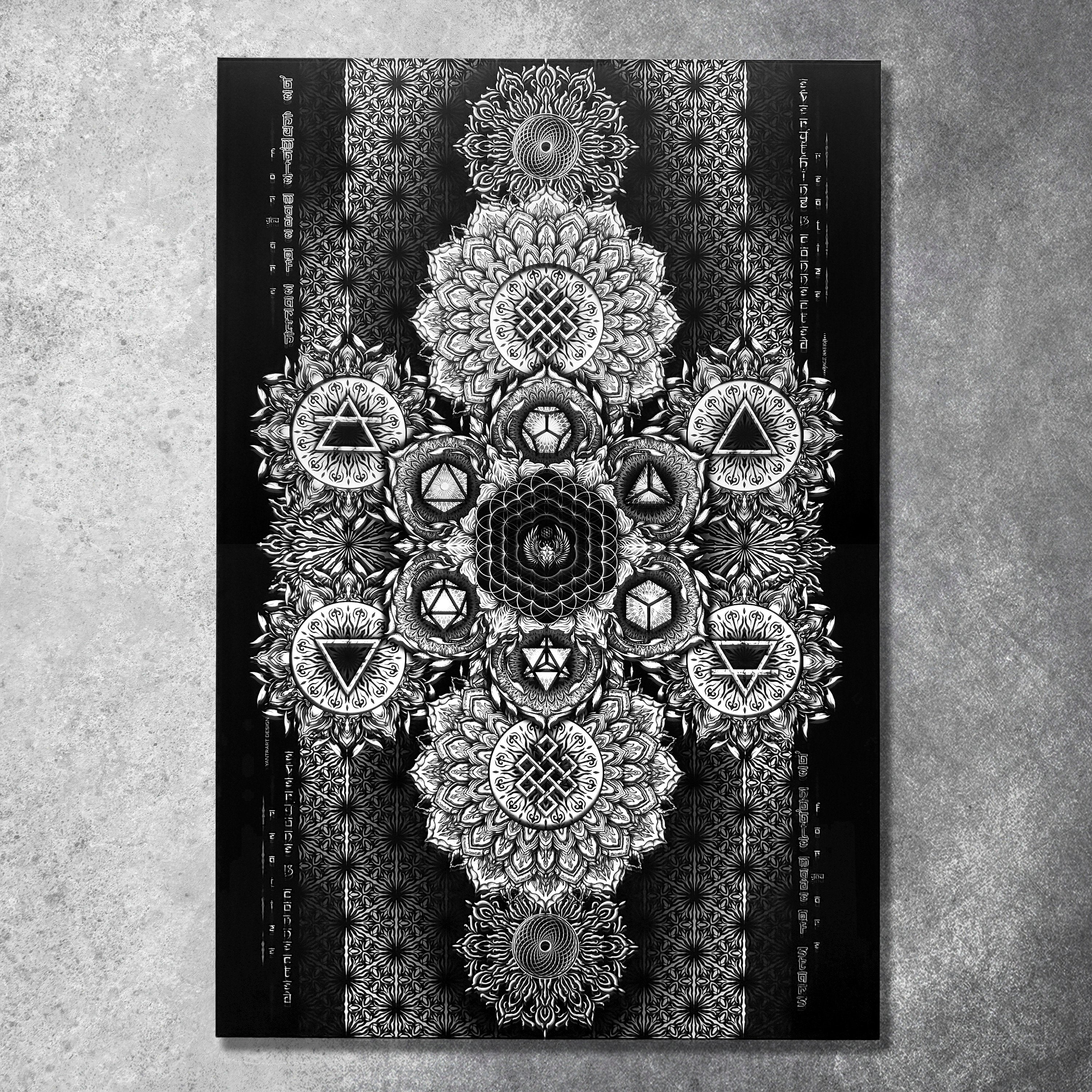 ETERNAL ALCHEMY • YANTRART Canvas Wrap Canvas