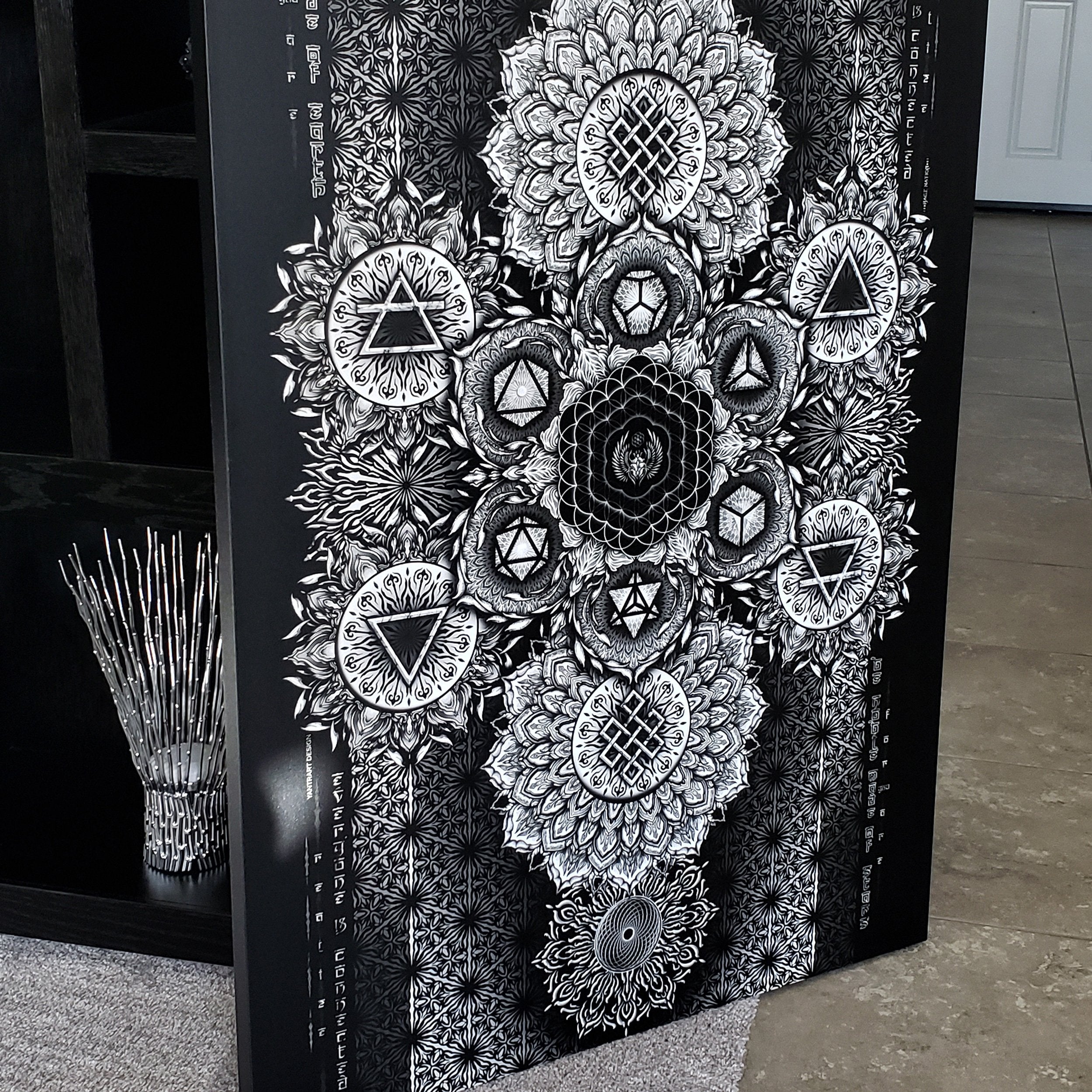 ETERNAL ALCHEMY • YANTRART Canvas Wrap Canvas