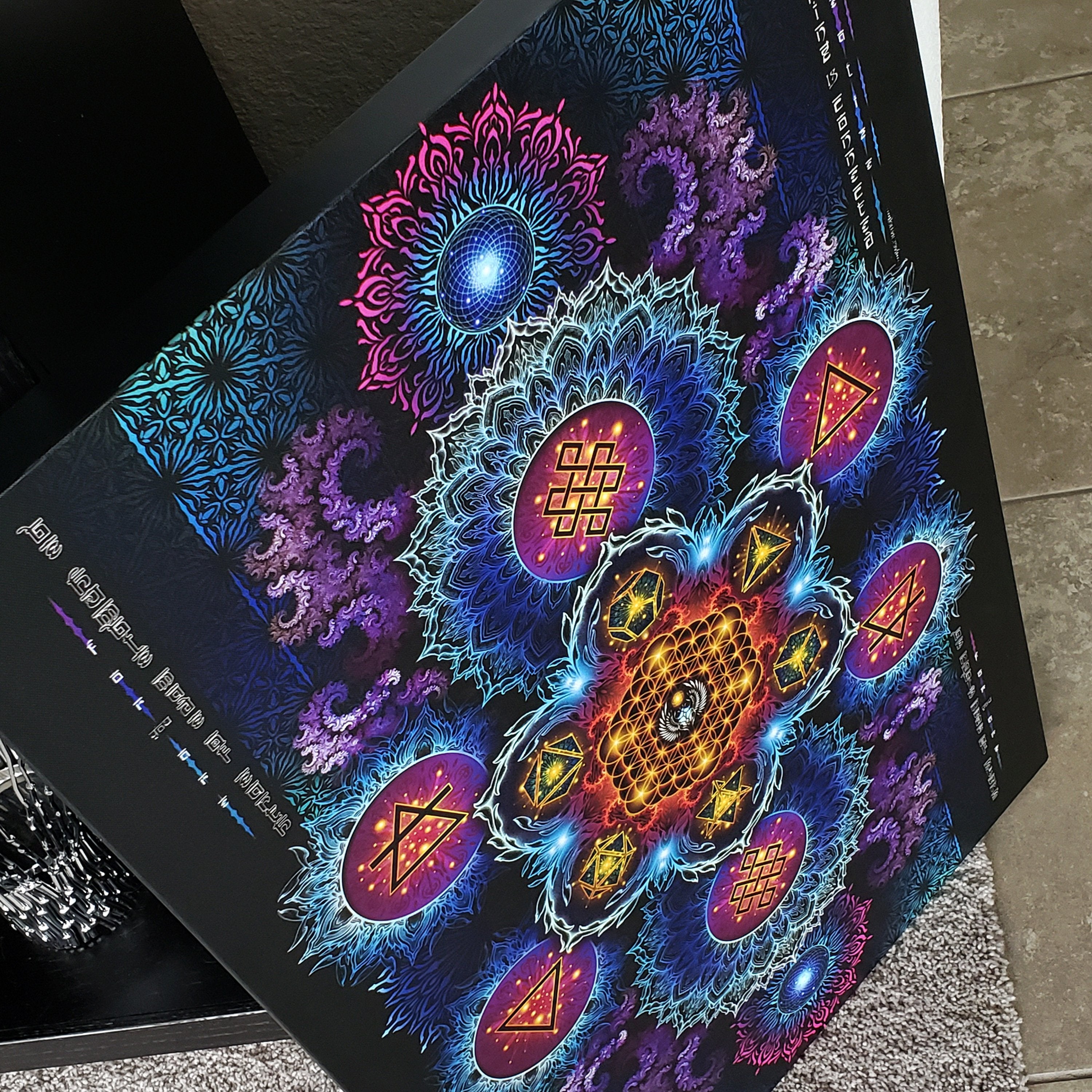 ETERNAL ALCHEMY V2 • YANTRART • Limited Edition • Canvas Wrap