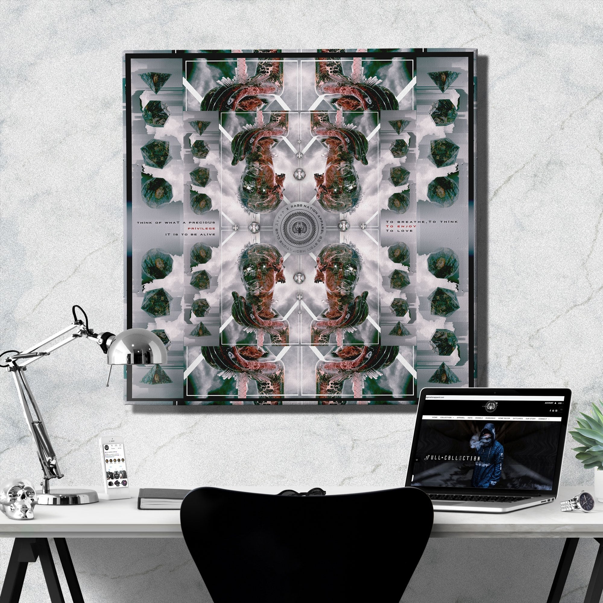 SHUGYOSHA • STOIC DIGITAL • Limited Edition • Canvas Wrap Canvas