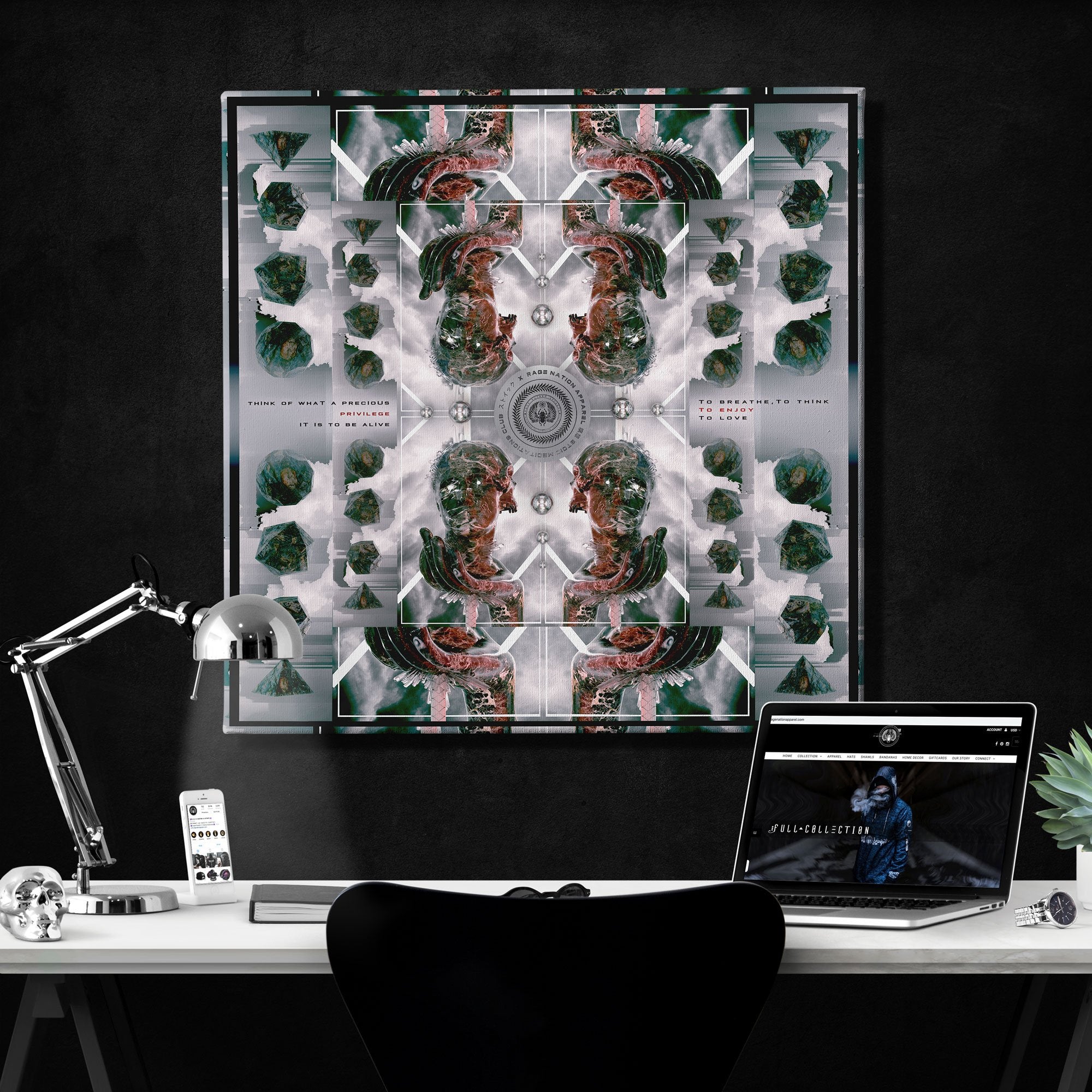 SHUGYOSHA • STOIC DIGITAL • Limited Edition • Canvas Wrap Canvas