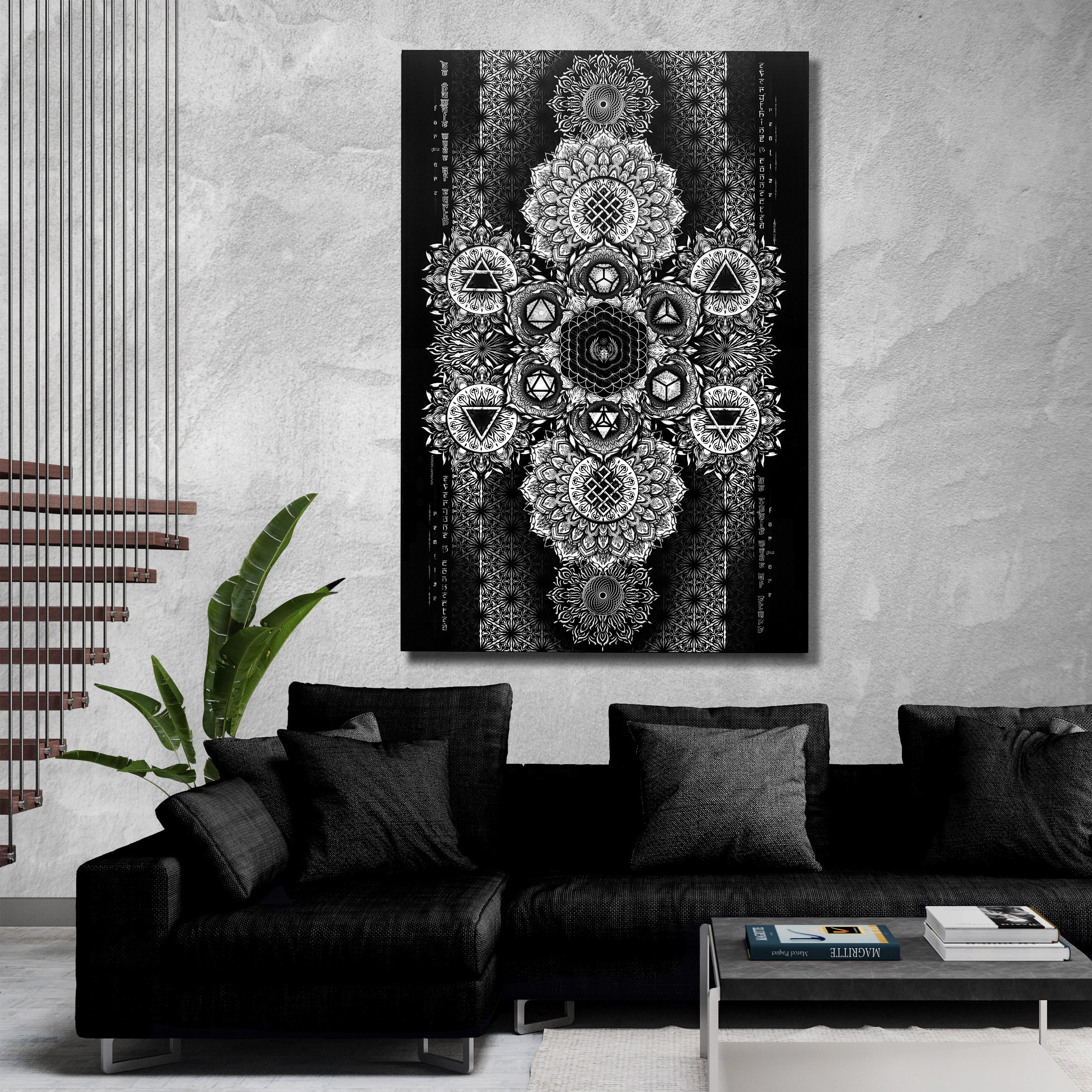 ETERNAL ALCHEMY • YANTRART Canvas Wrap Canvas