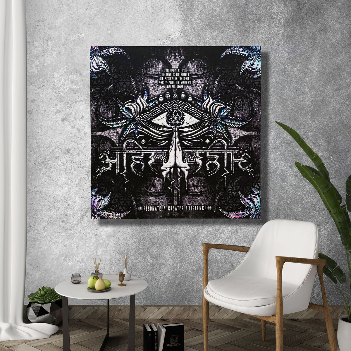 LIVE AHIMSA V3 • Canvas Wrap Canvas