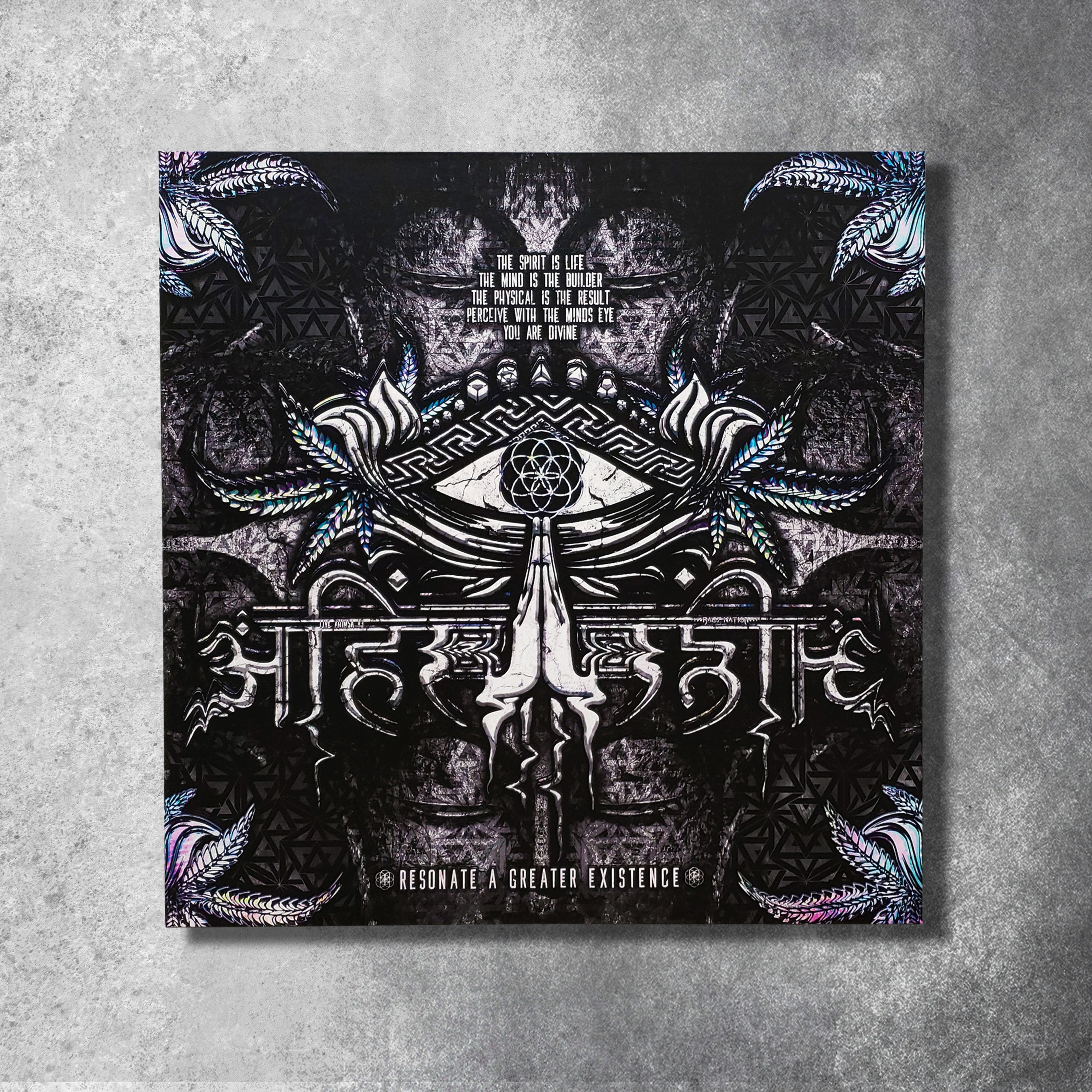 LIVE AHIMSA V3 • Canvas Wrap Canvas