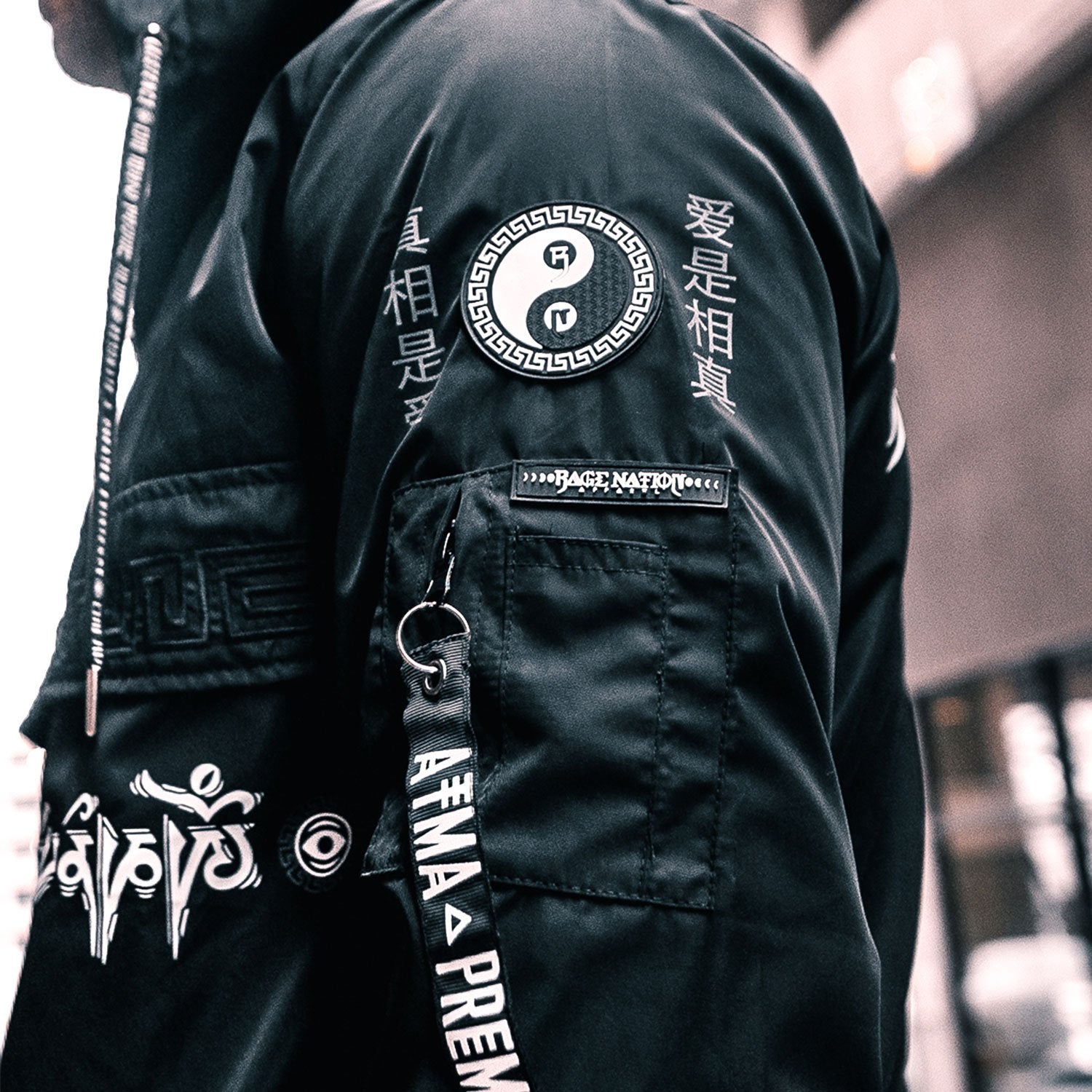 MANTRA V1 • All-Season Hooded Pullover Windbreaker Apparel