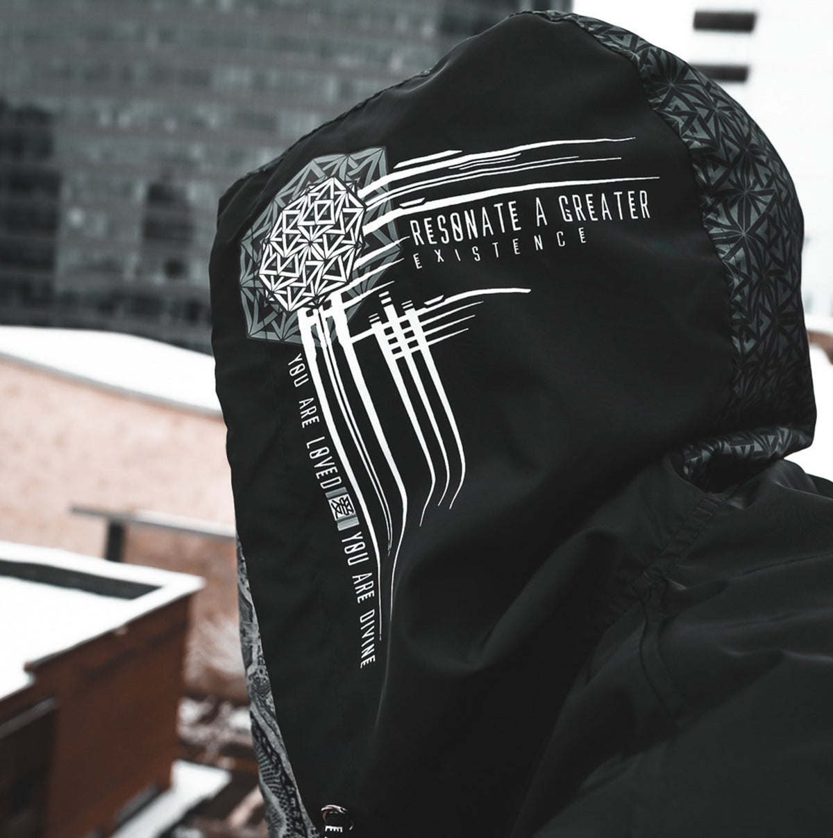 MANTRA V1 • All-Season Hooded Pullover Windbreaker Apparel