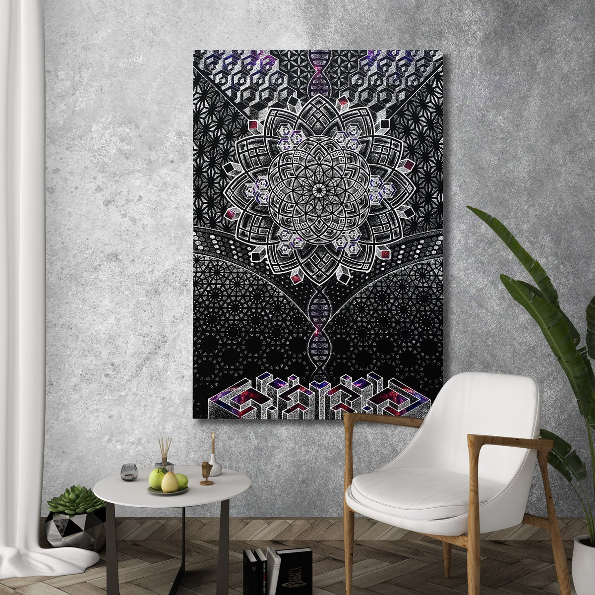 ONENESS GALAXY • Limited Edition • Glenn Thomson • Canvas Wrap Canvas