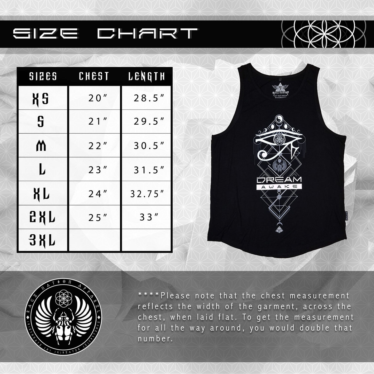 DREAM AWAKE • Flow-fit Tank Top Apparel