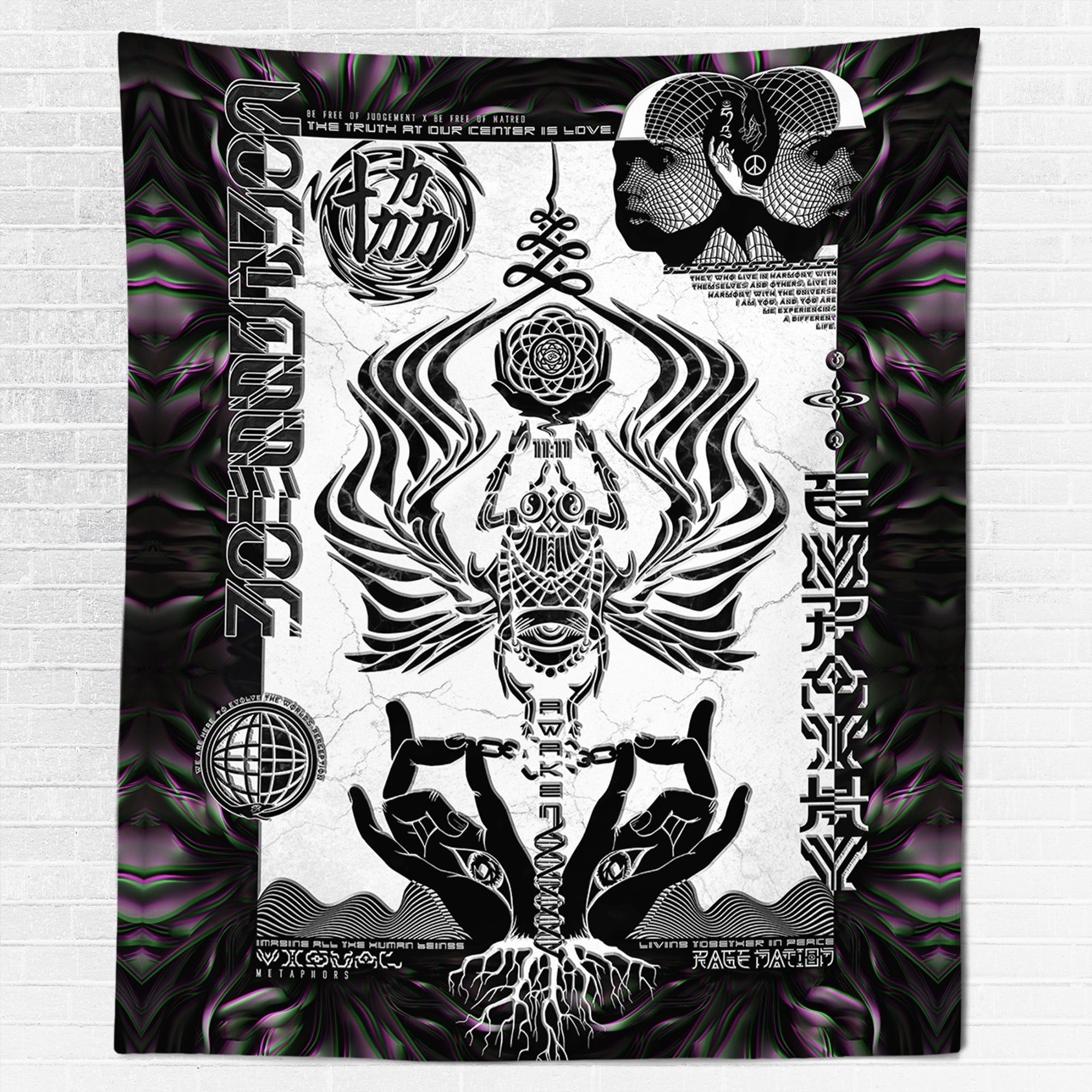 VISUAL METAPHORS • Limited Edition Wall Tapestry Tapestry