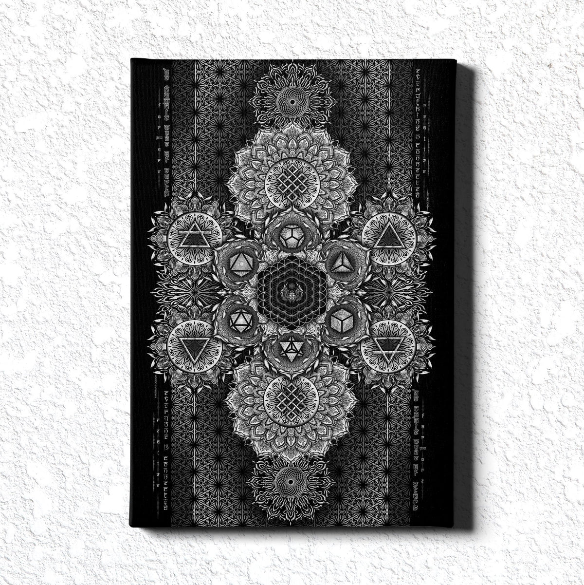 ETERNAL ALCHEMY • YANTRART Canvas Wrap Canvas