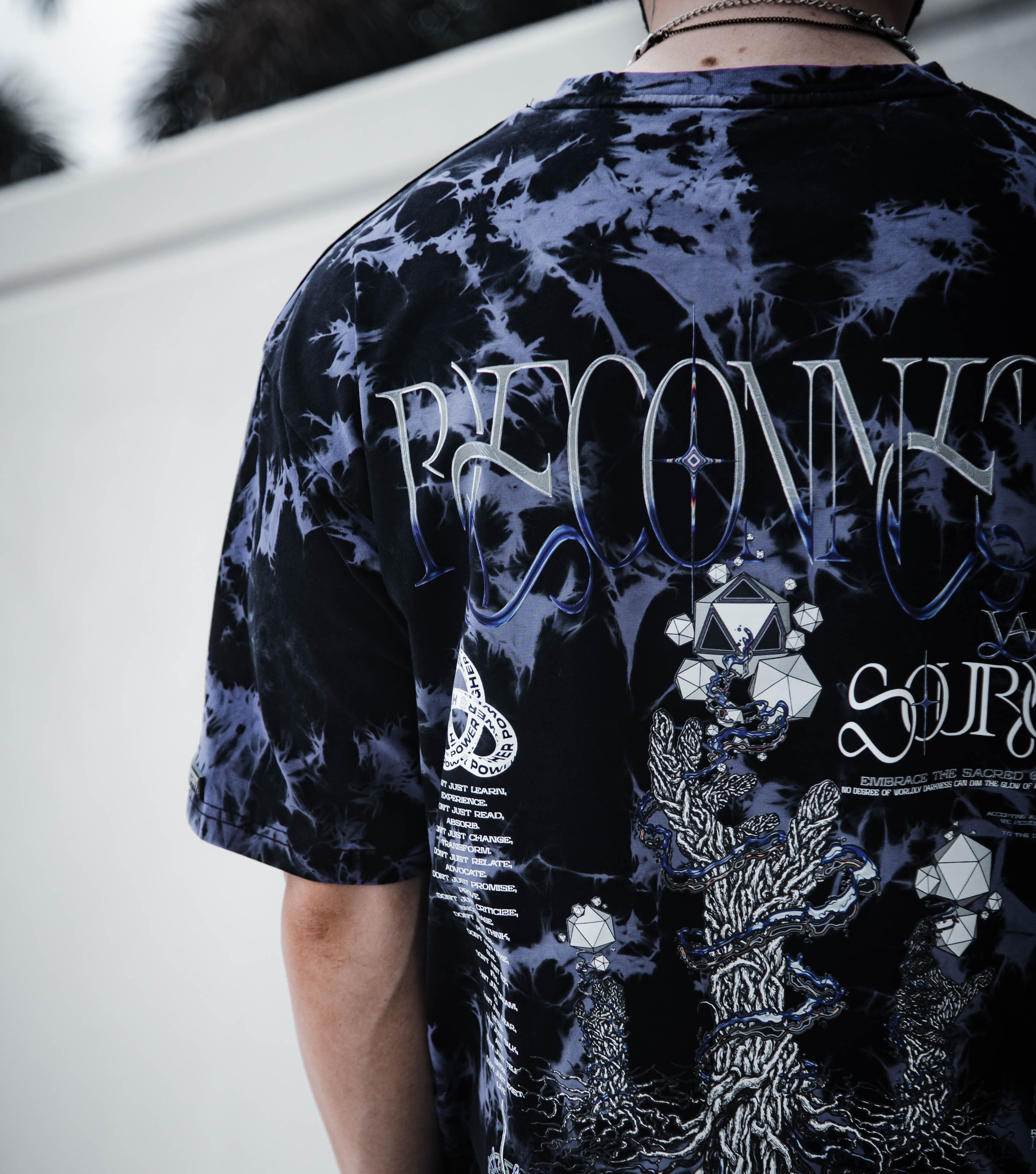 RECONNECT WITH SOURCE ✦ YANTRART x RAGE NATION ✦ Premium T-Shirt T-Shirt