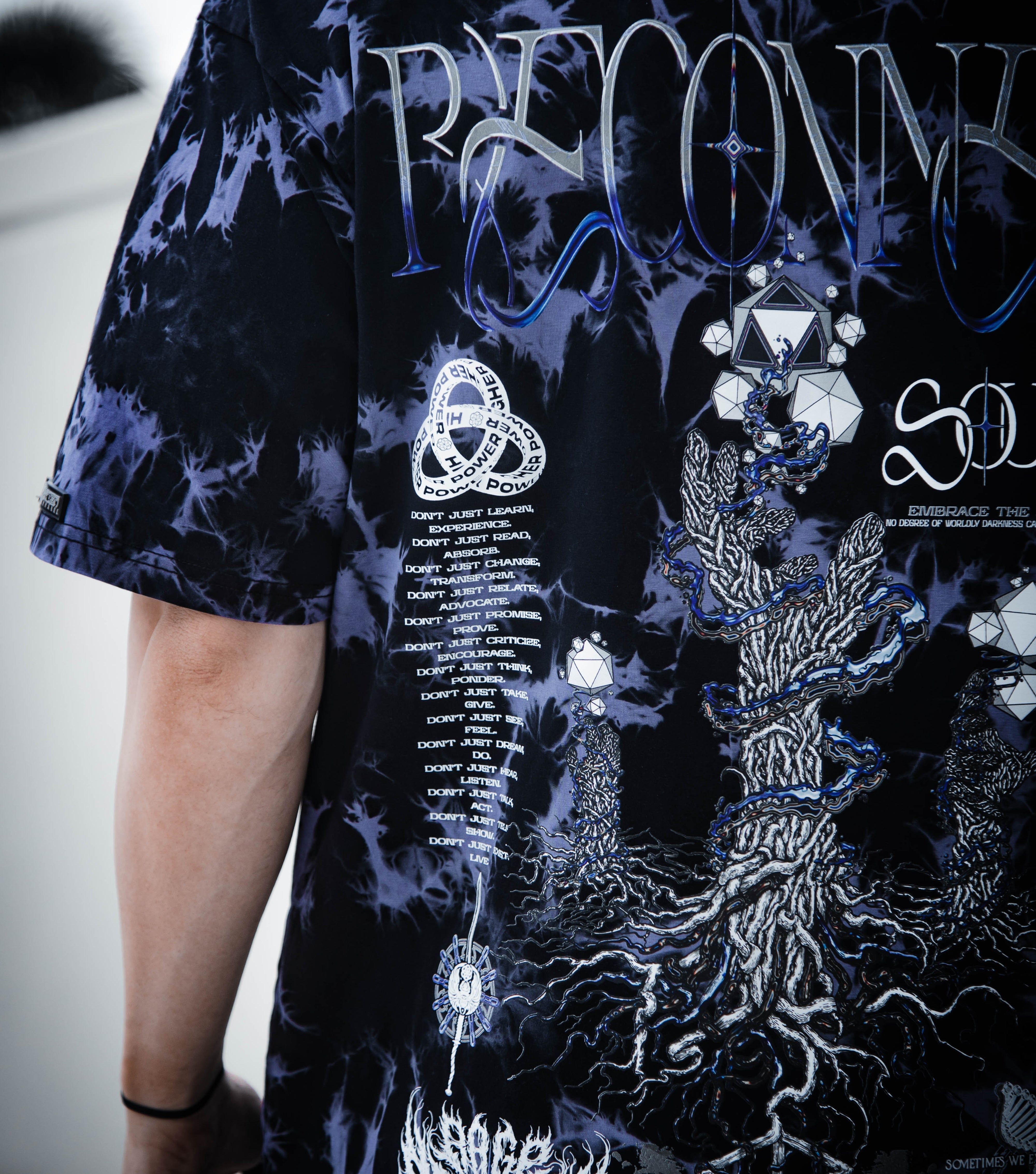 RECONNECT WITH SOURCE ✦ YANTRART x RAGE NATION ✦ Premium T-Shirt T-Shirt