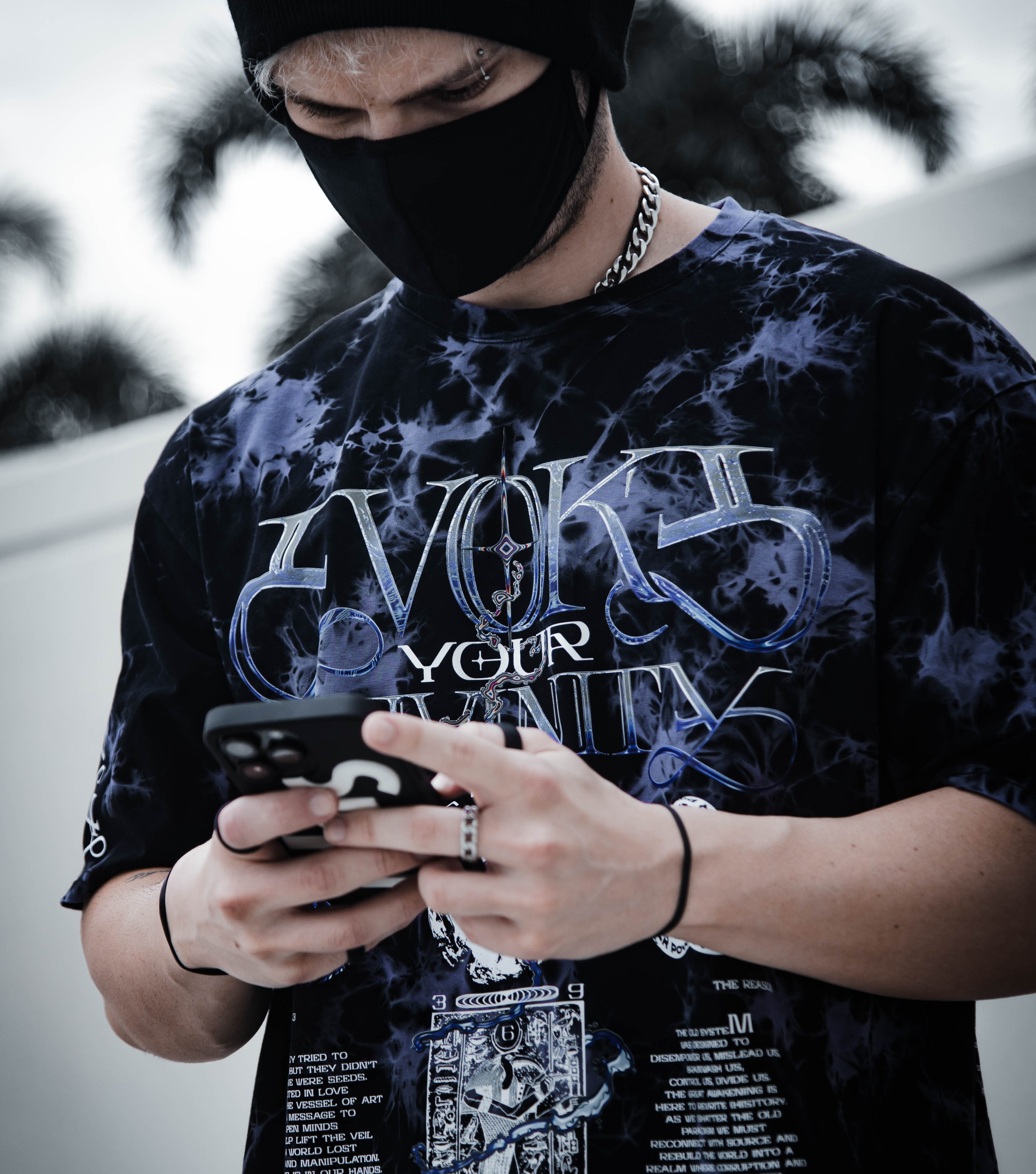 RECONNECT WITH SOURCE ✦ YANTRART x RAGE NATION ✦ Premium T-Shirt T-Shirt